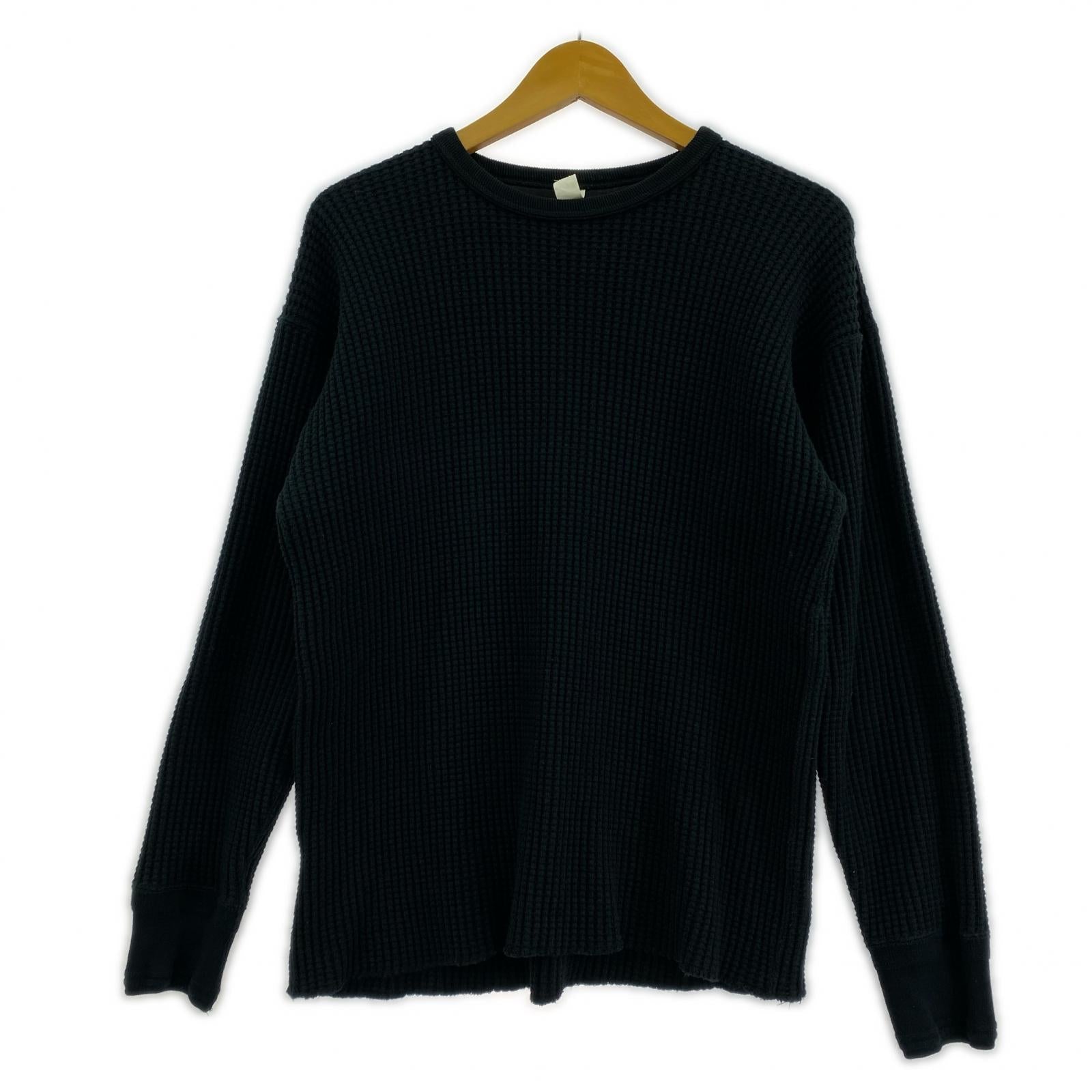 長袖Tシャツ Long Sleeve T-Shirt LOT.612 黒 (36) 36 ブラック