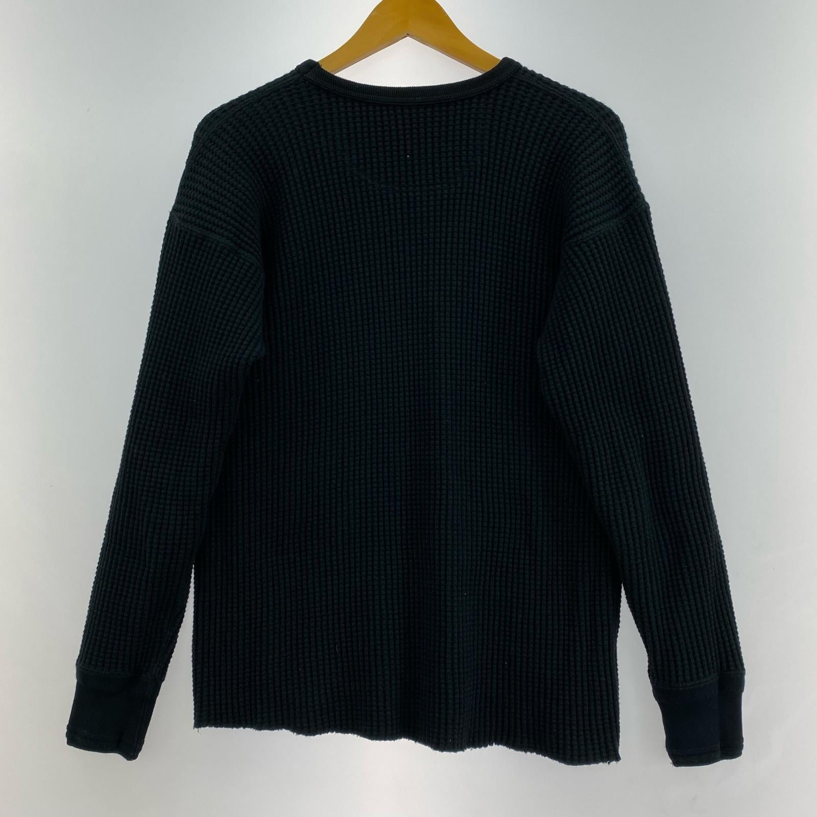 長袖Tシャツ Long Sleeve T-Shirt LOT.612 黒 (36) 36 ブラック
