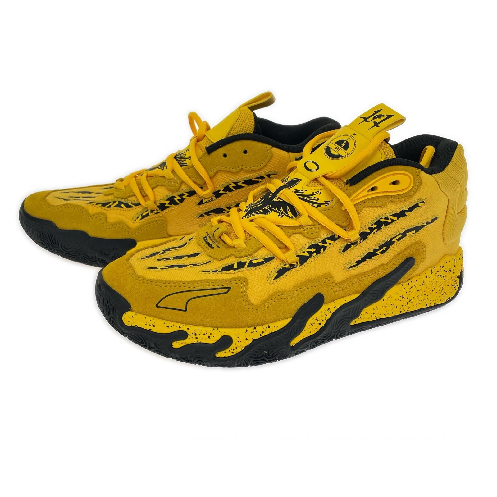 スニーカー ×Porsche MB03 Sport Yellow/Black 26.5cm (US8 1/2 UK8 EU43) イエロー