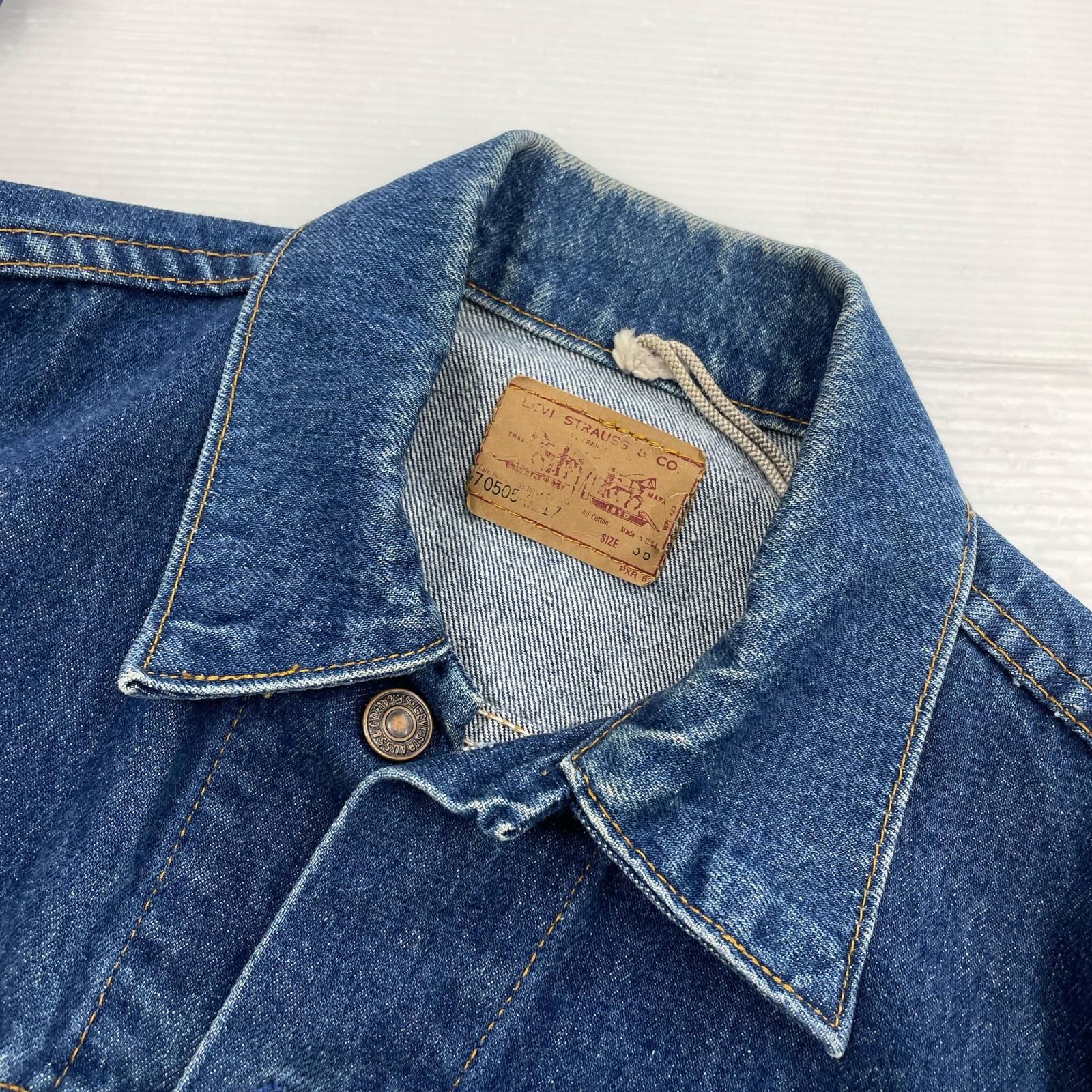 デニムジャケット 90s 70505-0217 36 36 ブルー