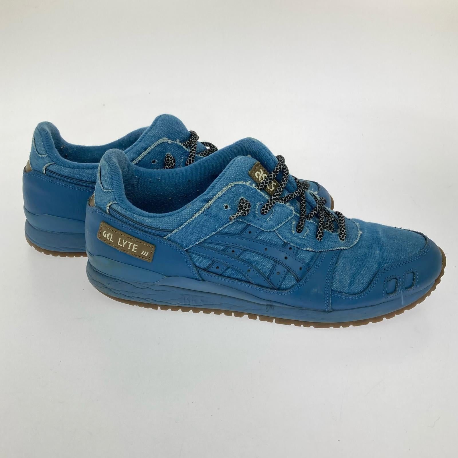 スニーカー asics gel lyte Ⅲ 28.5cm 28.5cm (US10 1/2 UK10 EU47) ブルー