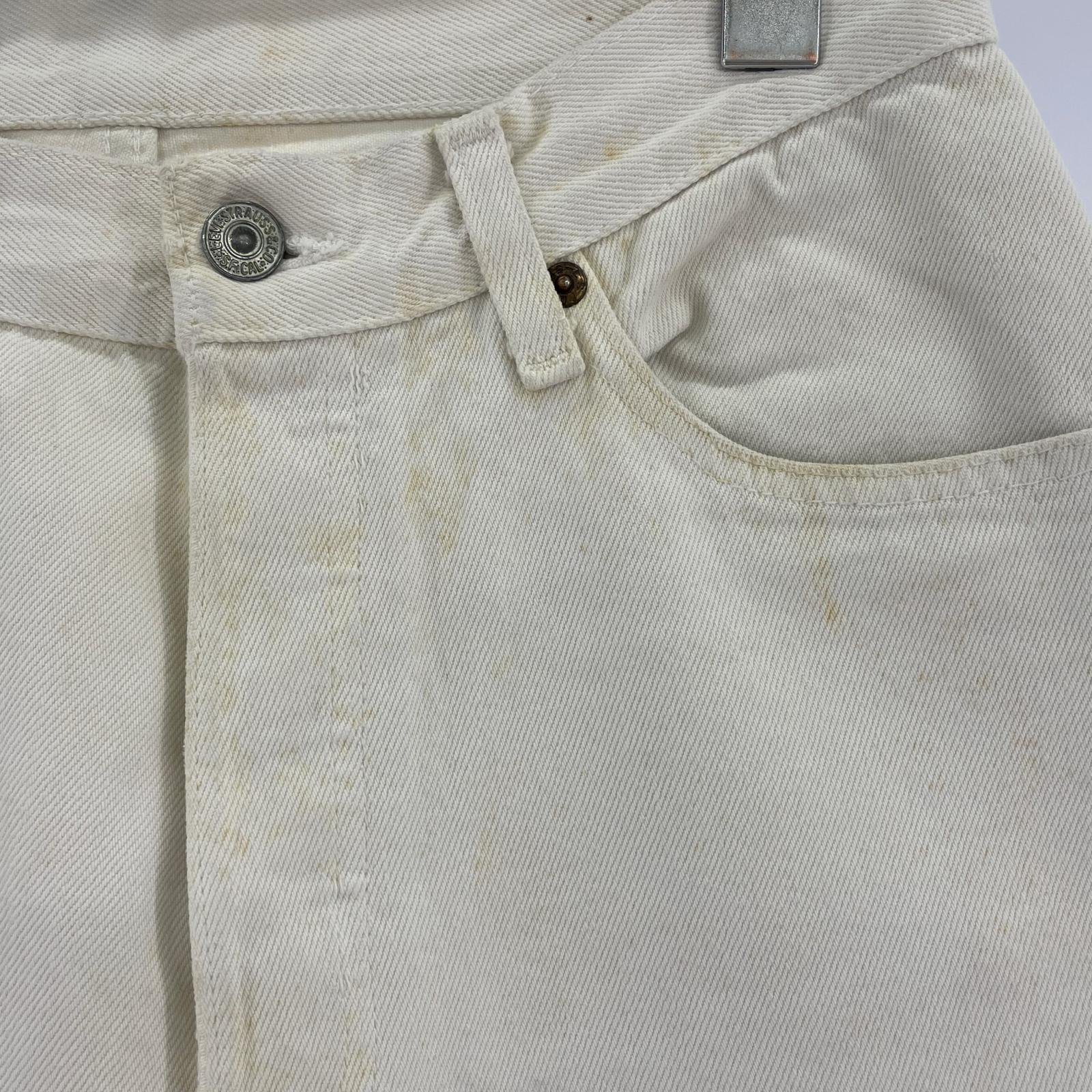 デニムパンツ 9354-0002 AUTHORIZED VINTAGE ホワイト