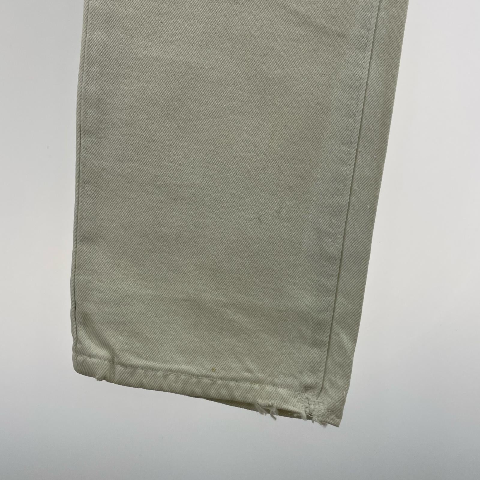 デニムパンツ 9354-0002 AUTHORIZED VINTAGE ホワイト