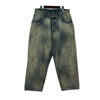 デニムパンツ SELVEDGE TAPERED 5P DENIM PANTS 3 ブルー