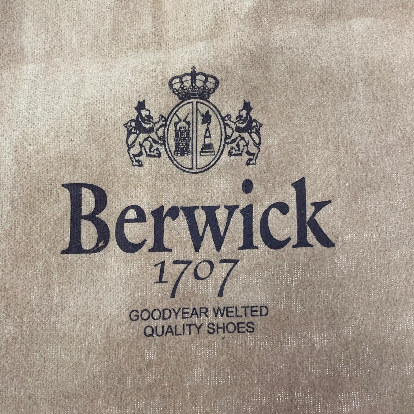 シューズ berwick 4456 コインローファー 6 1/2 ブラウン