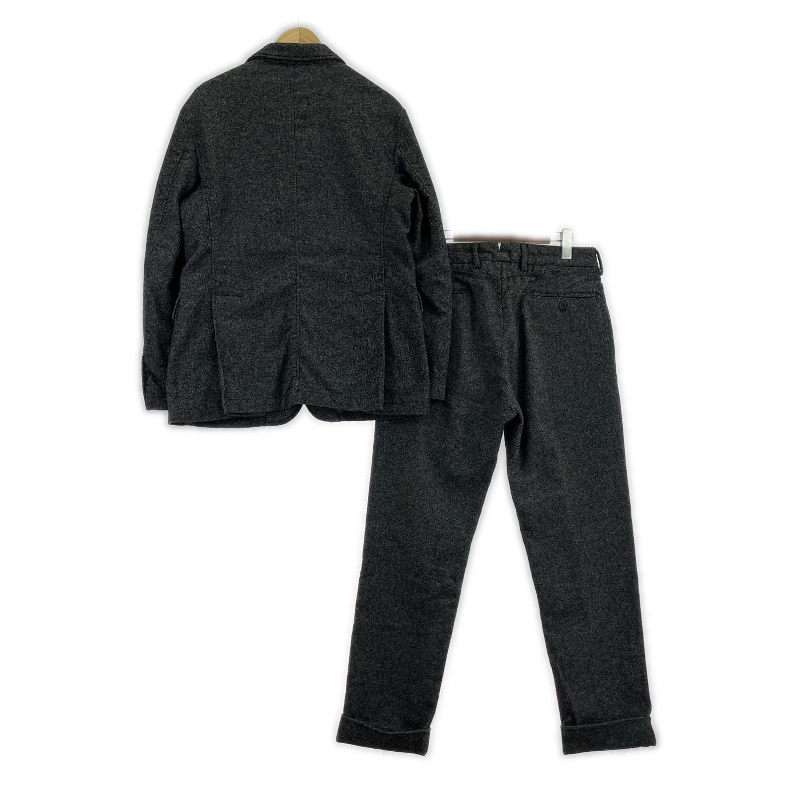 ジャケット Engineered Garments ベッドフォード ツイード セットアップ S グレー グレー