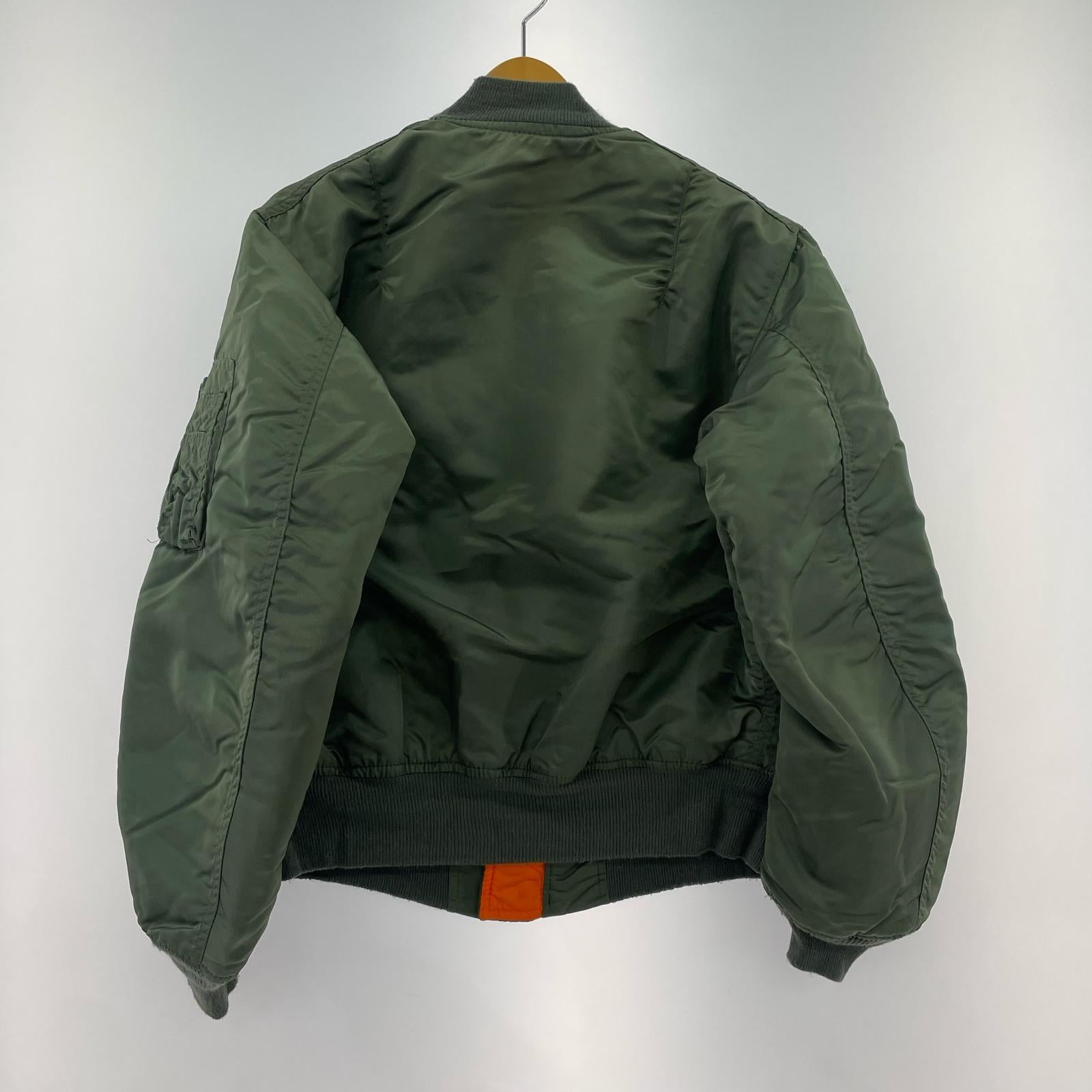 ジャケット 80-90s MA-1 (M) カーキ M