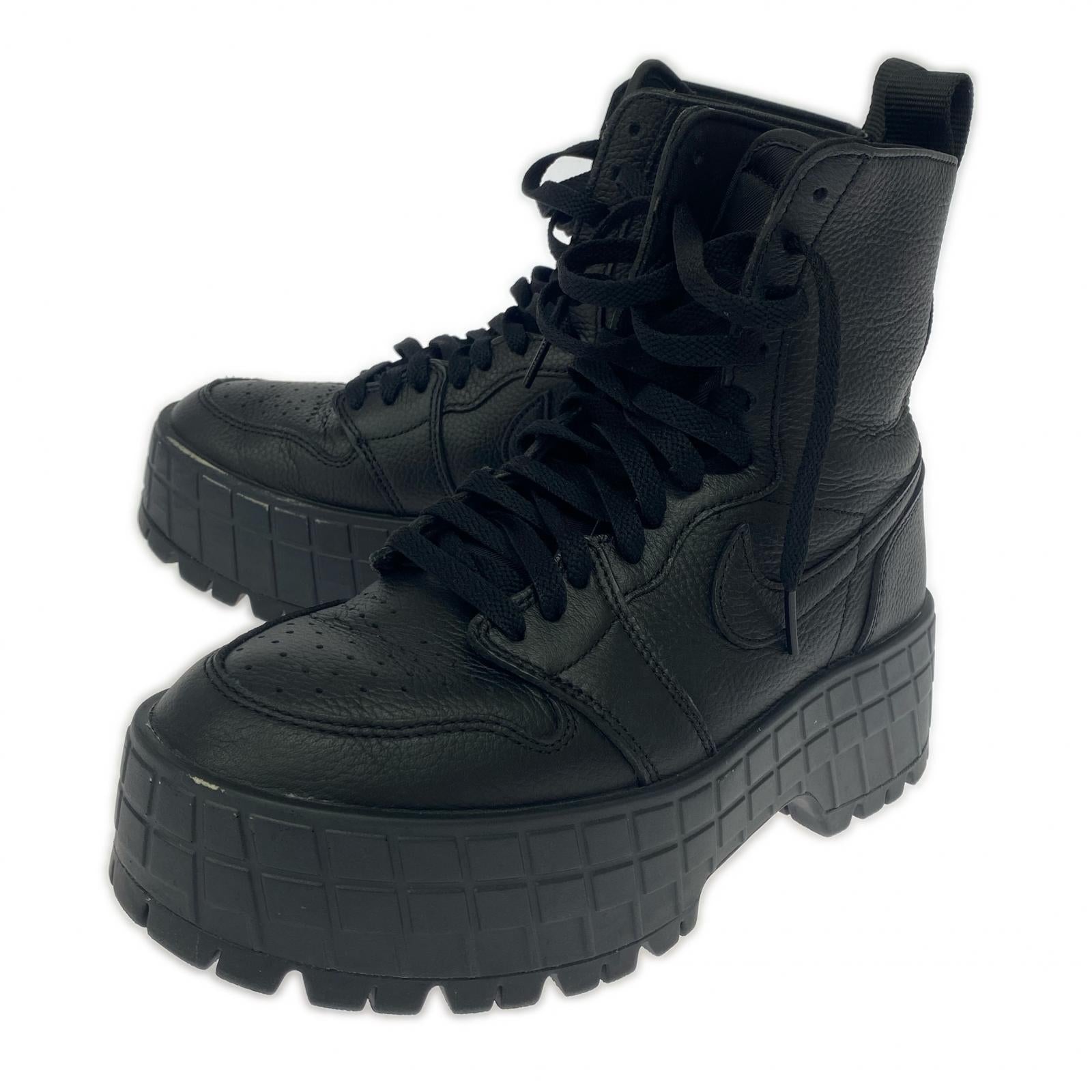 ブーツ WMNS AIR JORDAN 1 BROOKLYN 25cm (US7 UK6 1/2 EU40) ブラック