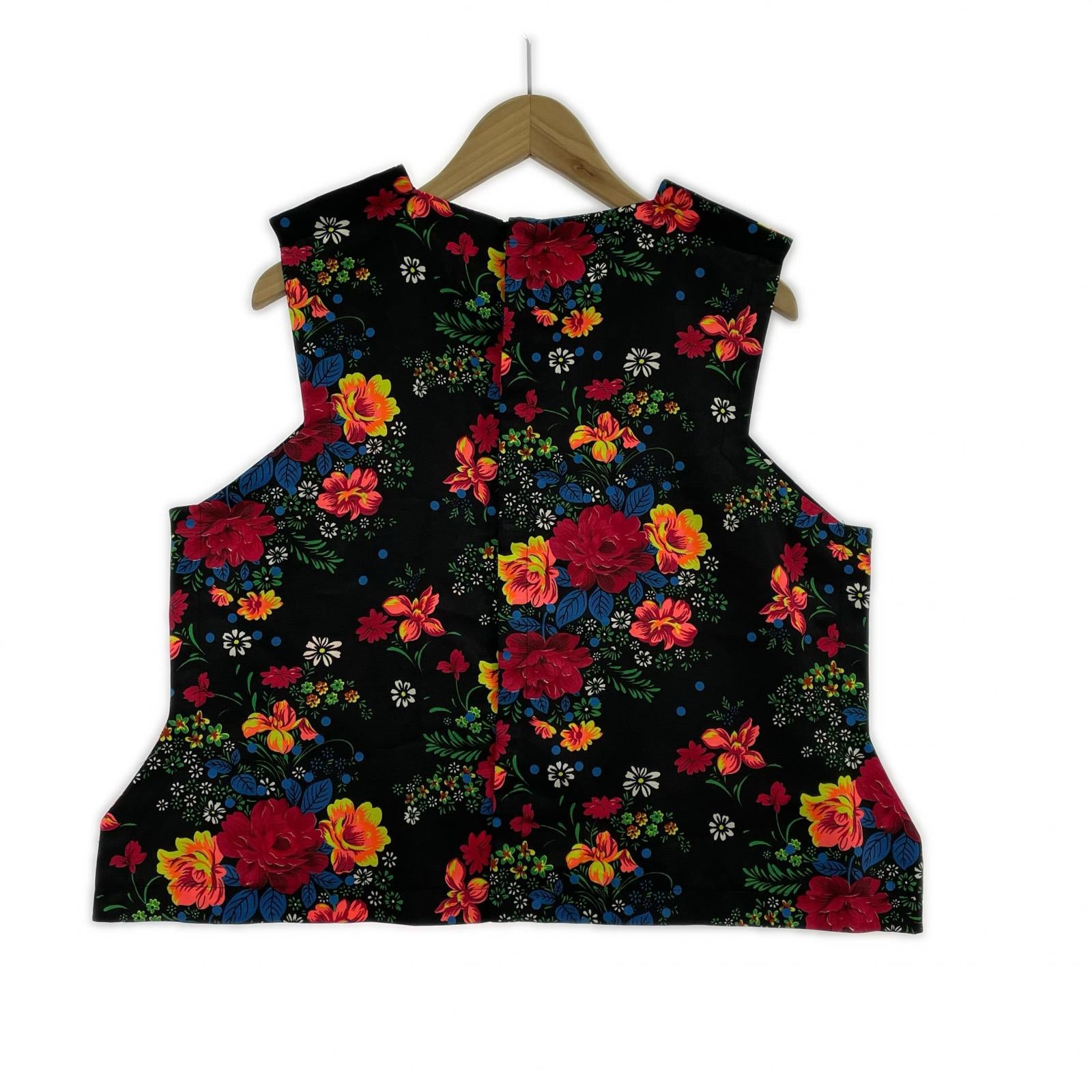 半袖Tシャツ 12AW 花柄 ノースリーブ シャツ M マルチカラー