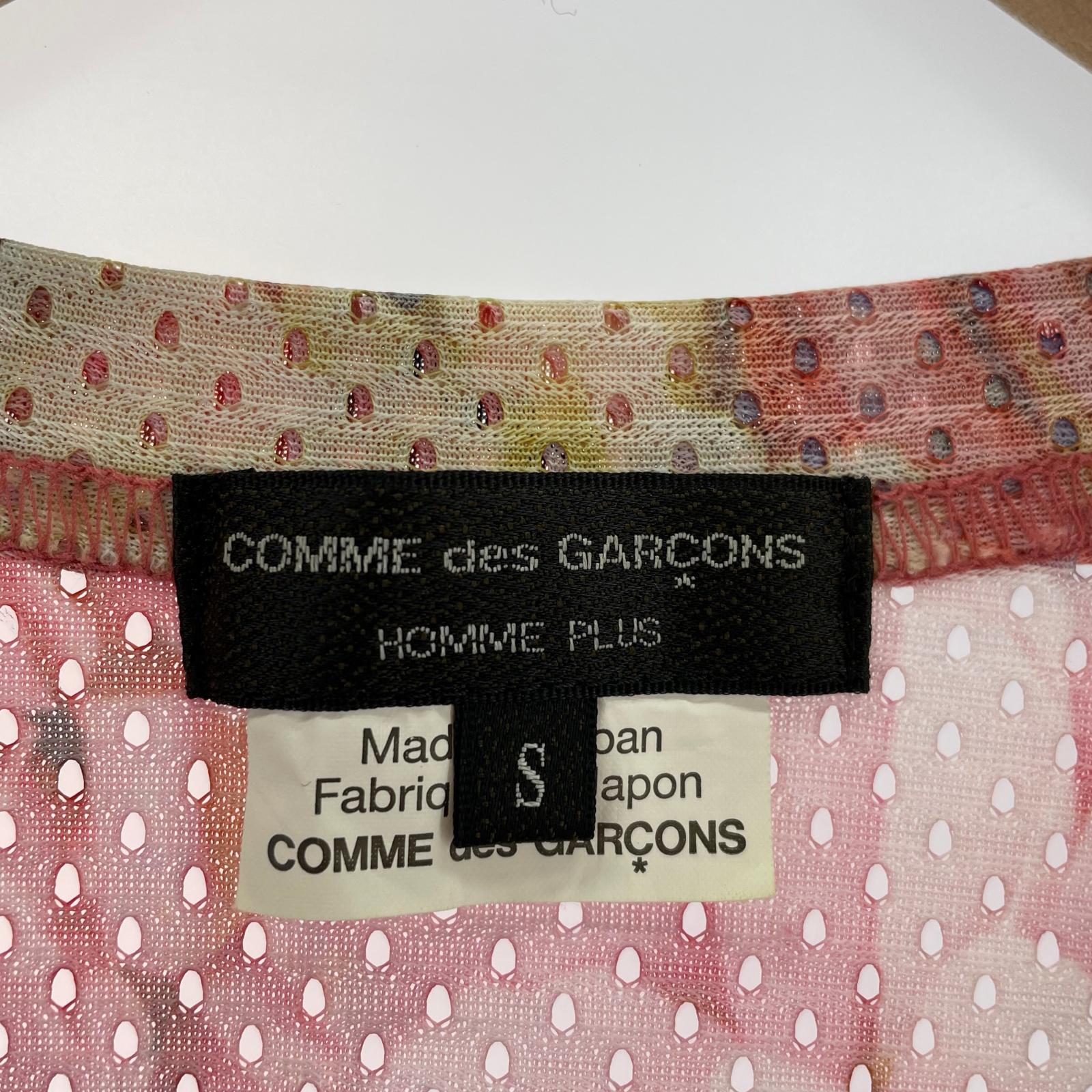 半袖Tシャツ 16AW/フラワープリントメッシュシャツ S マルチカラー