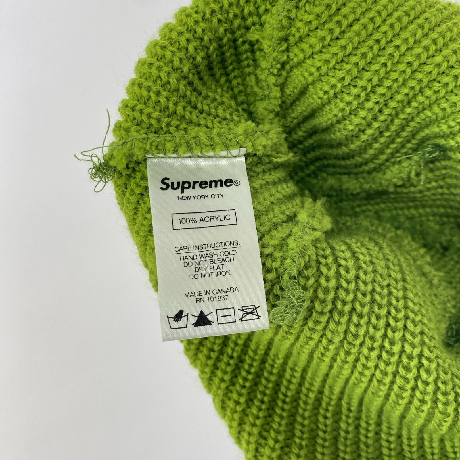ニットキャップ Supreme 22SS loose gauge beanie ライトグリーン グリーン
