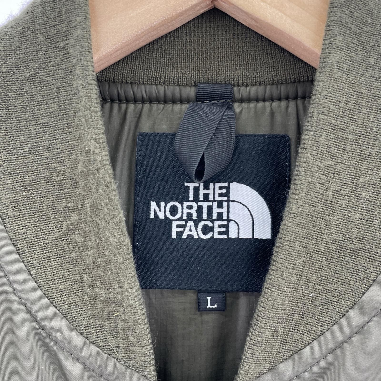 ジャケット THE NORTH FACE プリマロフト ボンバージャケット L オリーブ L