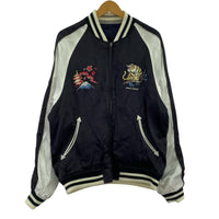 ブルゾン SOUVENIR JACKET DRAGON&CHERRY BLOSSOMS L L