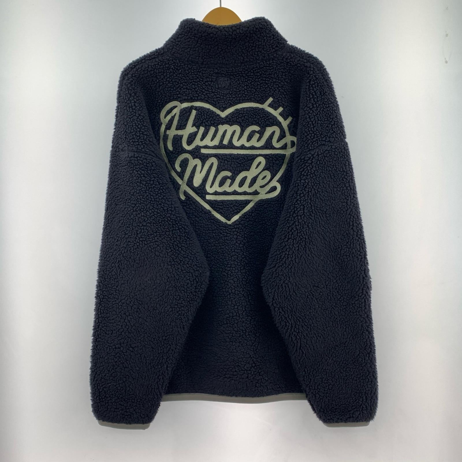スウェット 22AW BOA FLEECE PULLOVER BLK XL ブラック