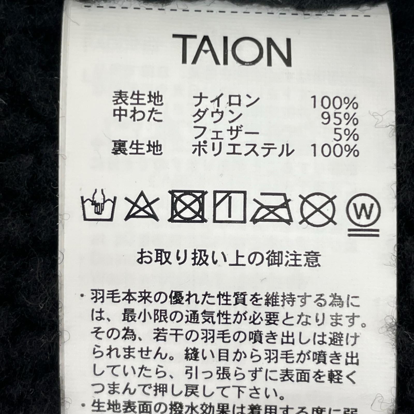 その他アクセサリー TAION/キルティング/ボア/ネックウォーマー/黒