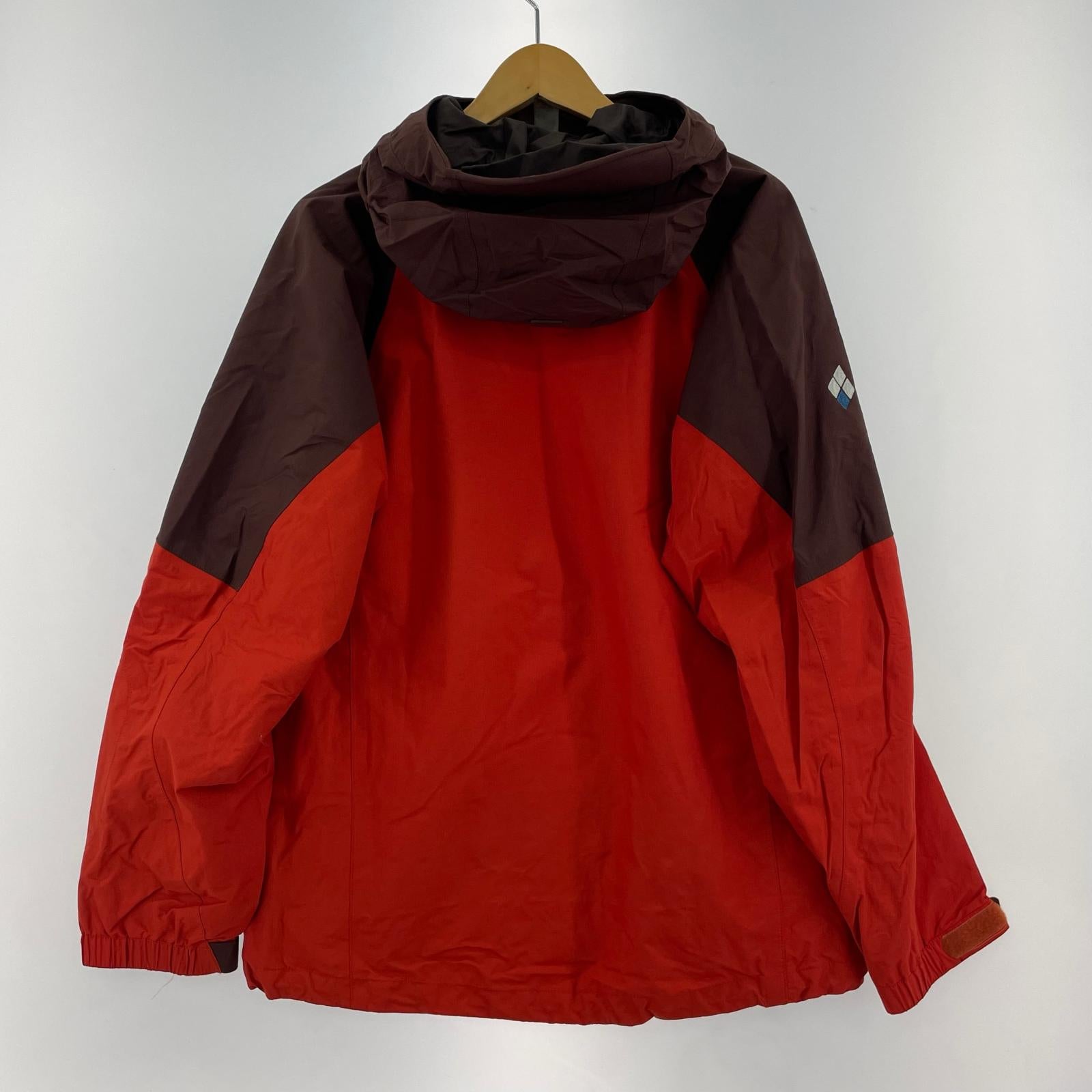 ジャケット mont-bell storm jacket 赤 (S) S ブラウン
