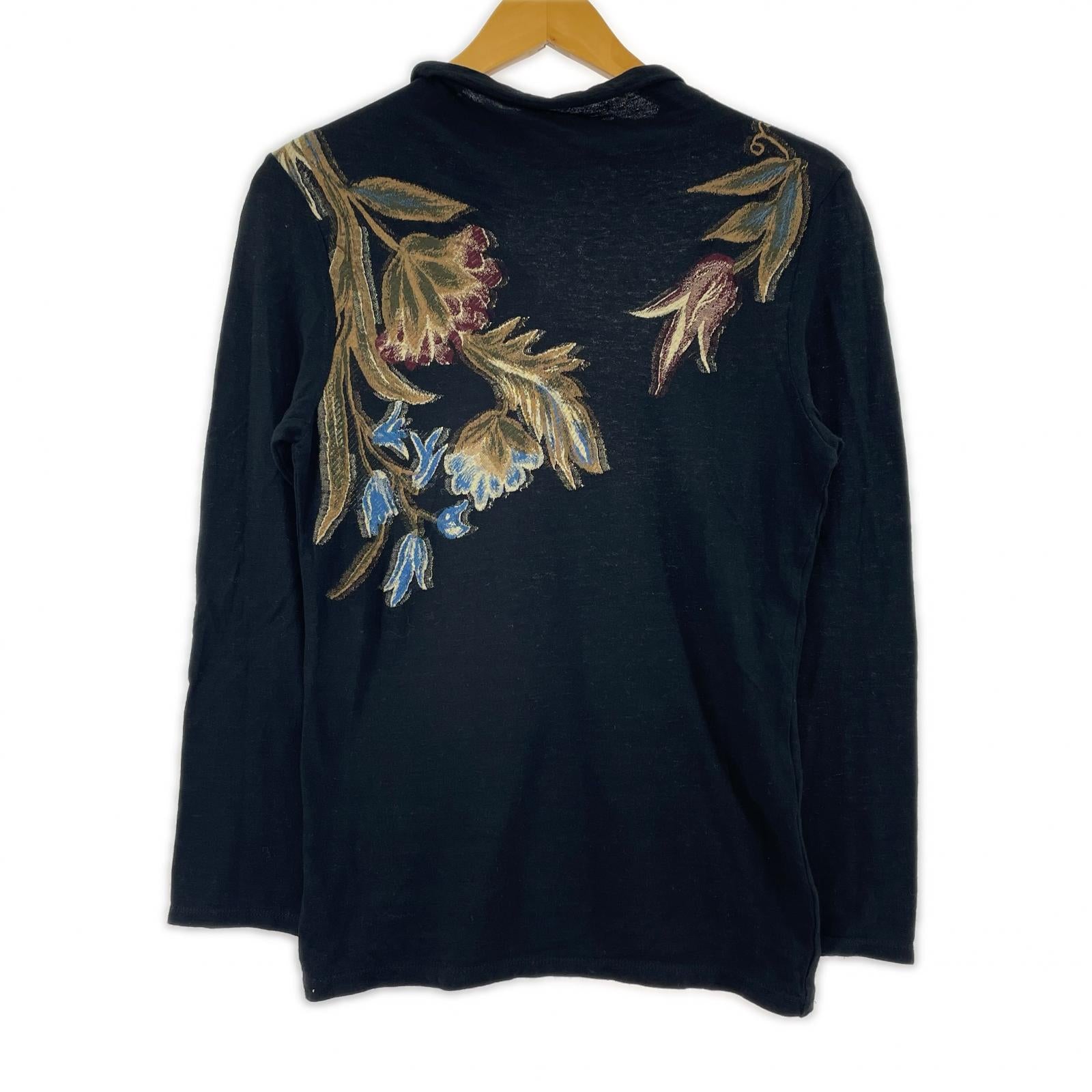 長袖Tシャツ HaaT/ハイネック/BLK/2 ブラック