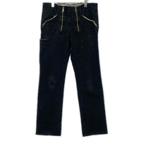 パンツ 80s/logger pants/ドイツ製/FHB ブラック