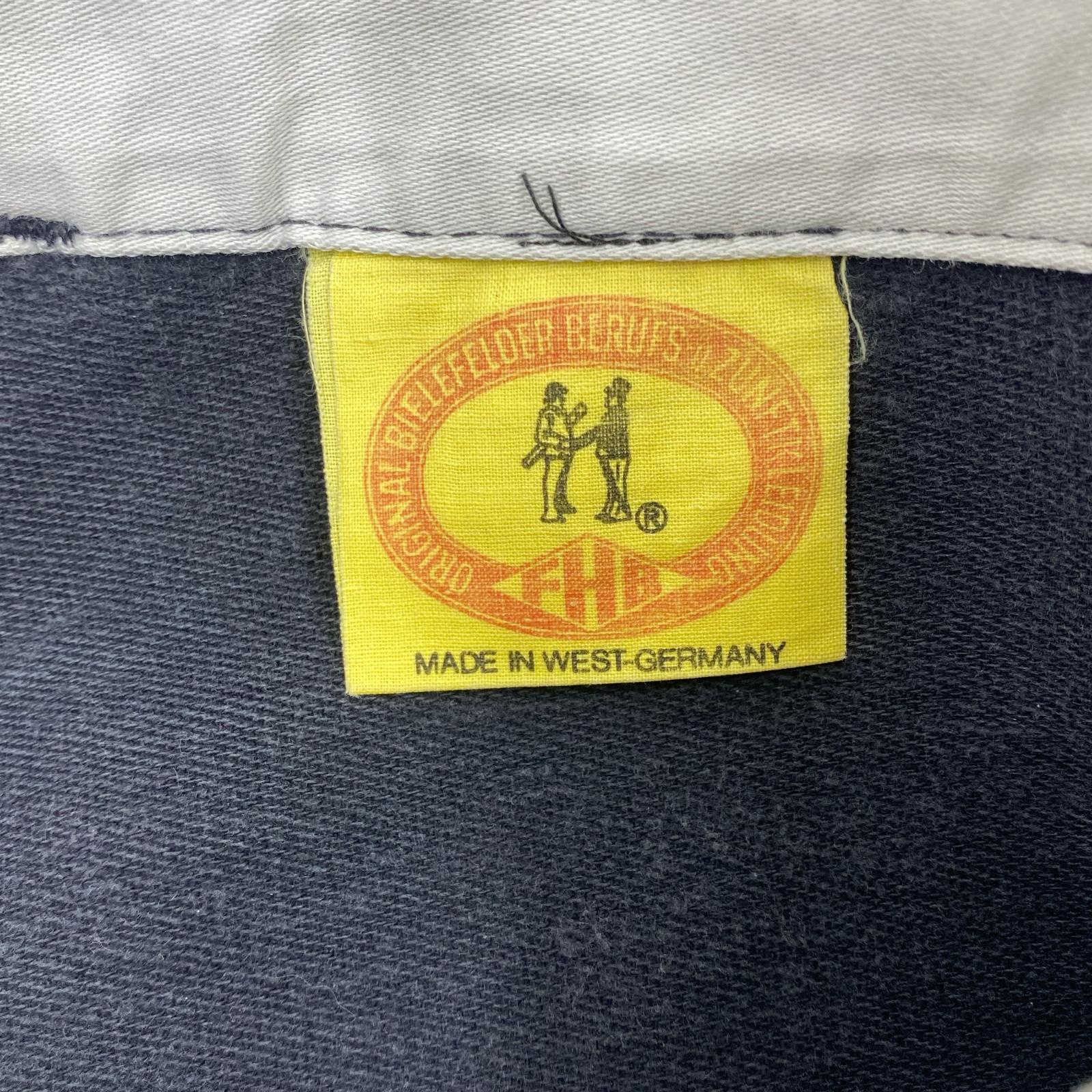 パンツ 80s/logger pants/ドイツ製/FHB ブラック