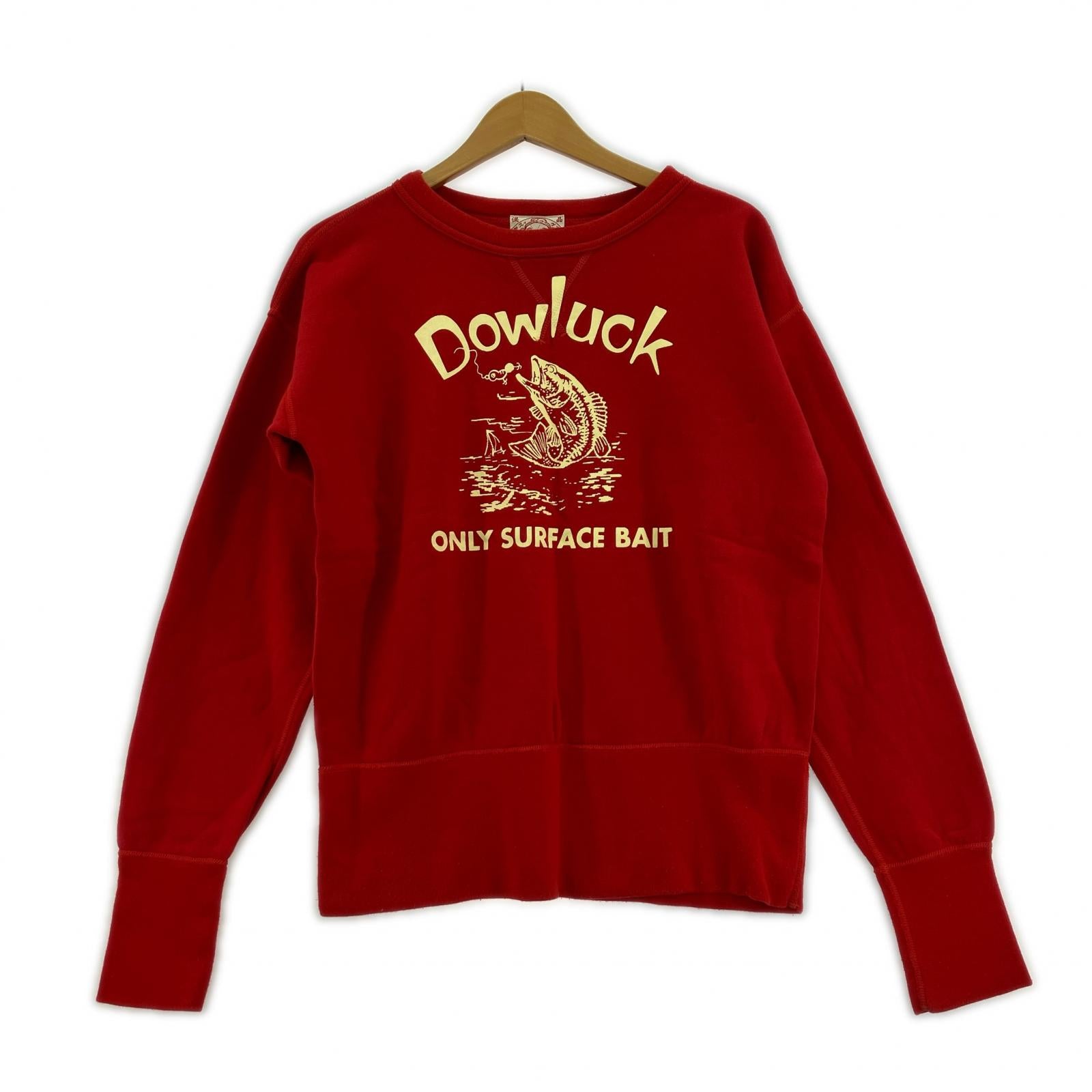 スウェット Dowluck バスフィッシング Lot4100 赤 (38) 38 レッド