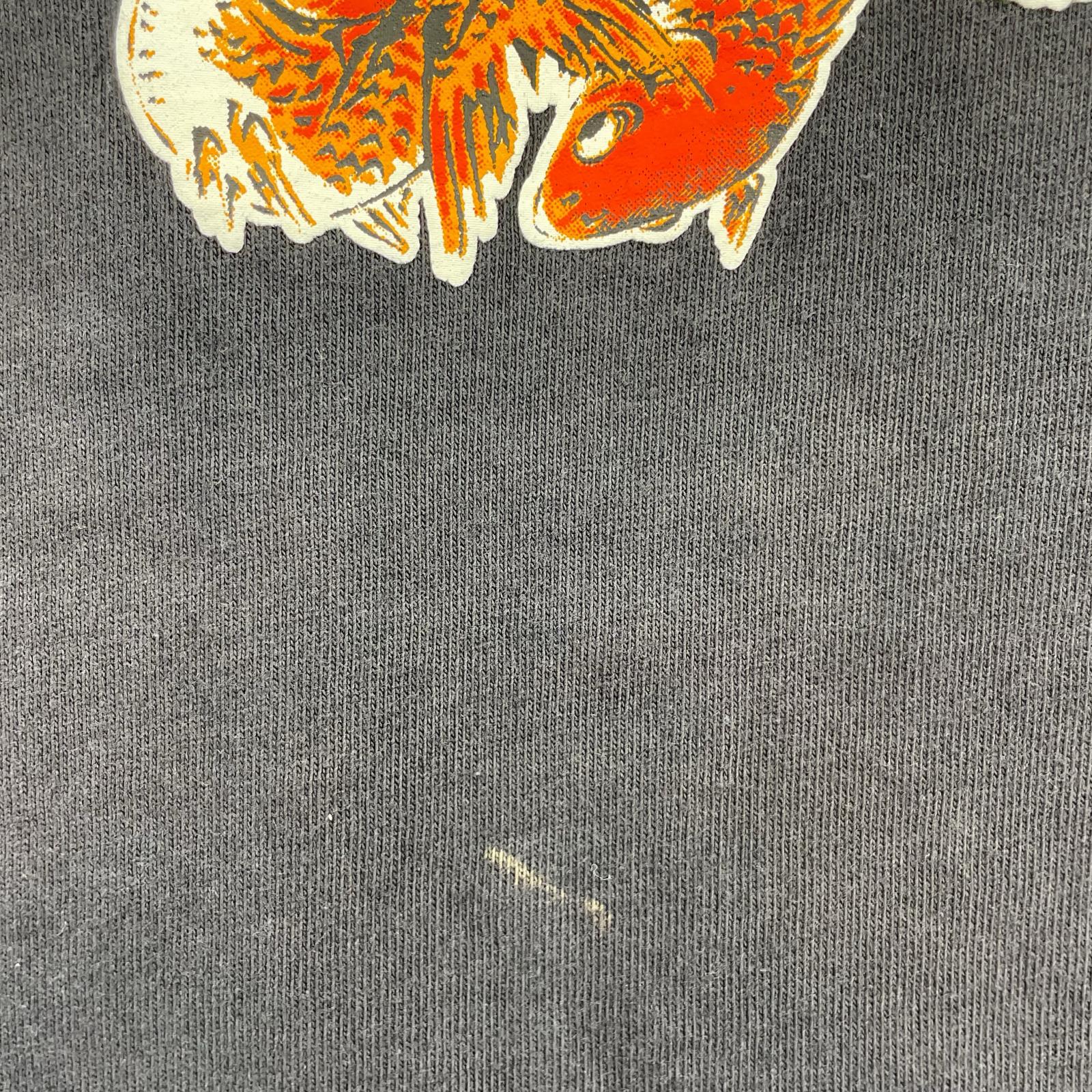 半袖Tシャツ カモメ 金魚 黒 (38) 38 ブラック