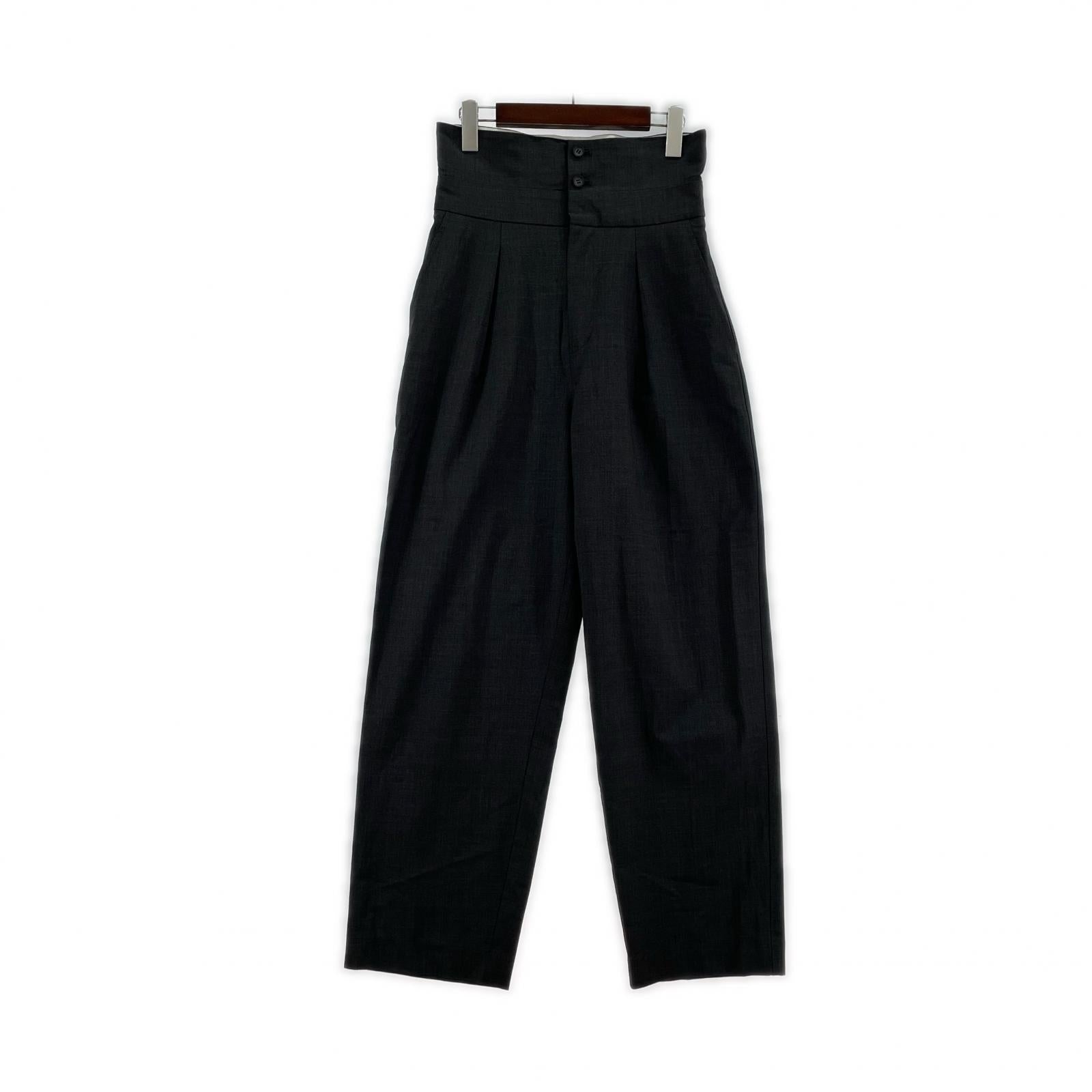 パンツ MIESROHE タックパンツ 1 グレー グレー