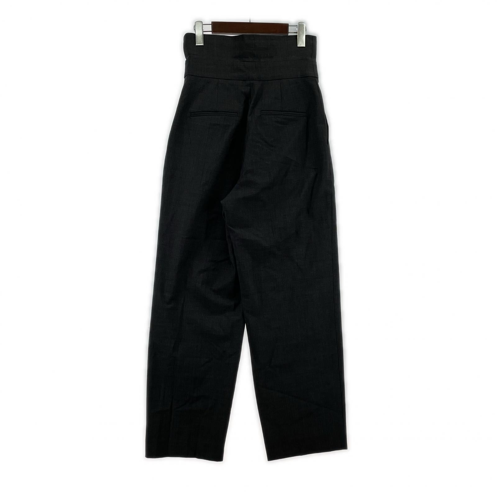 パンツ MIESROHE タックパンツ 1 グレー グレー