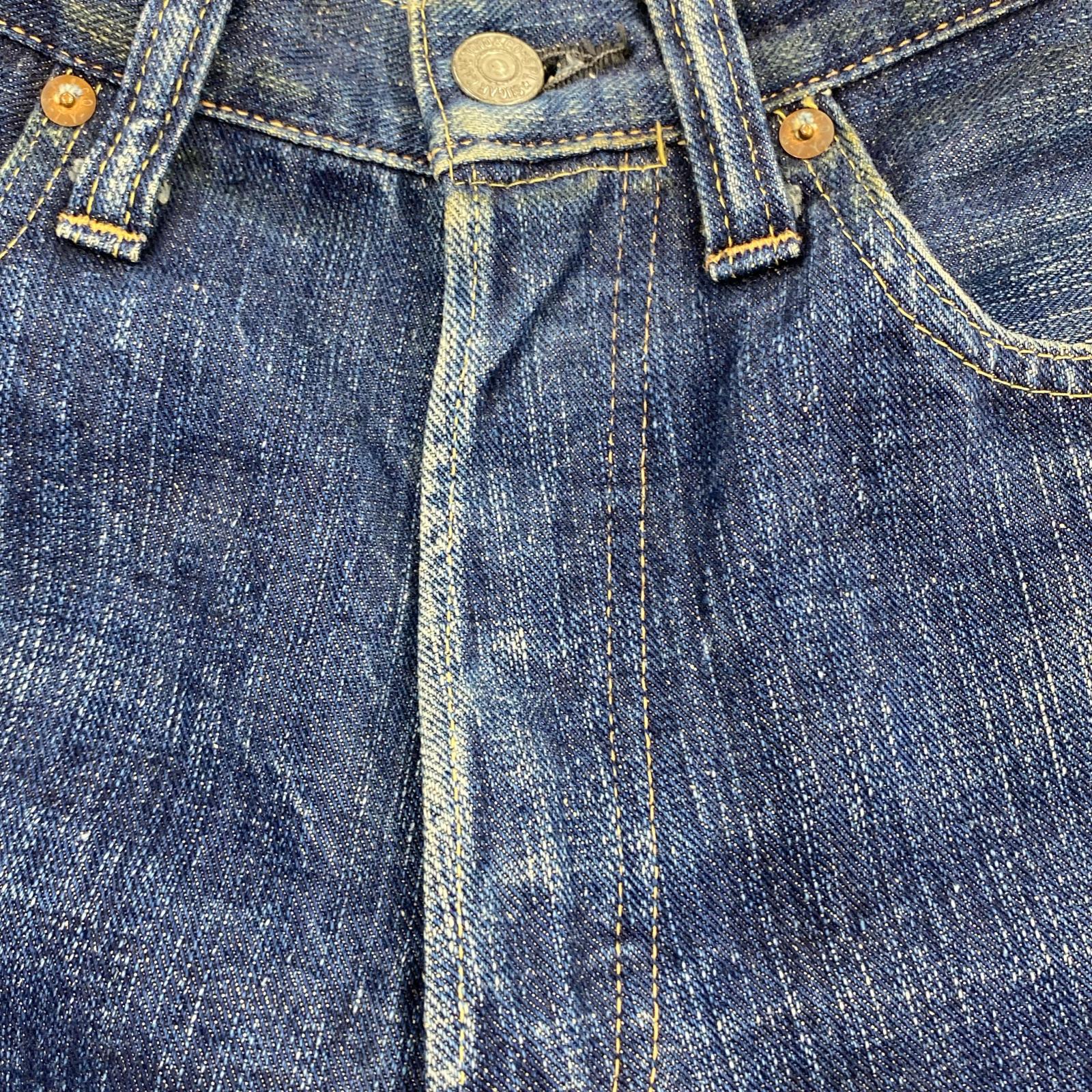 デニムパンツ Suger Cane 砂糖黍DENIM 青耳 W31 IND