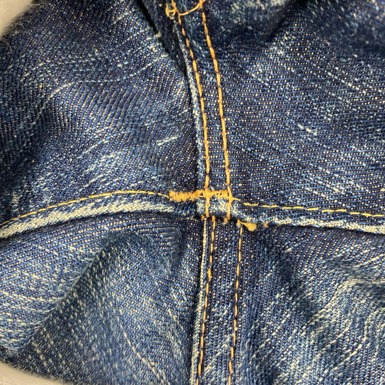 デニムパンツ Suger Cane 砂糖黍DENIM 青耳 W31 IND