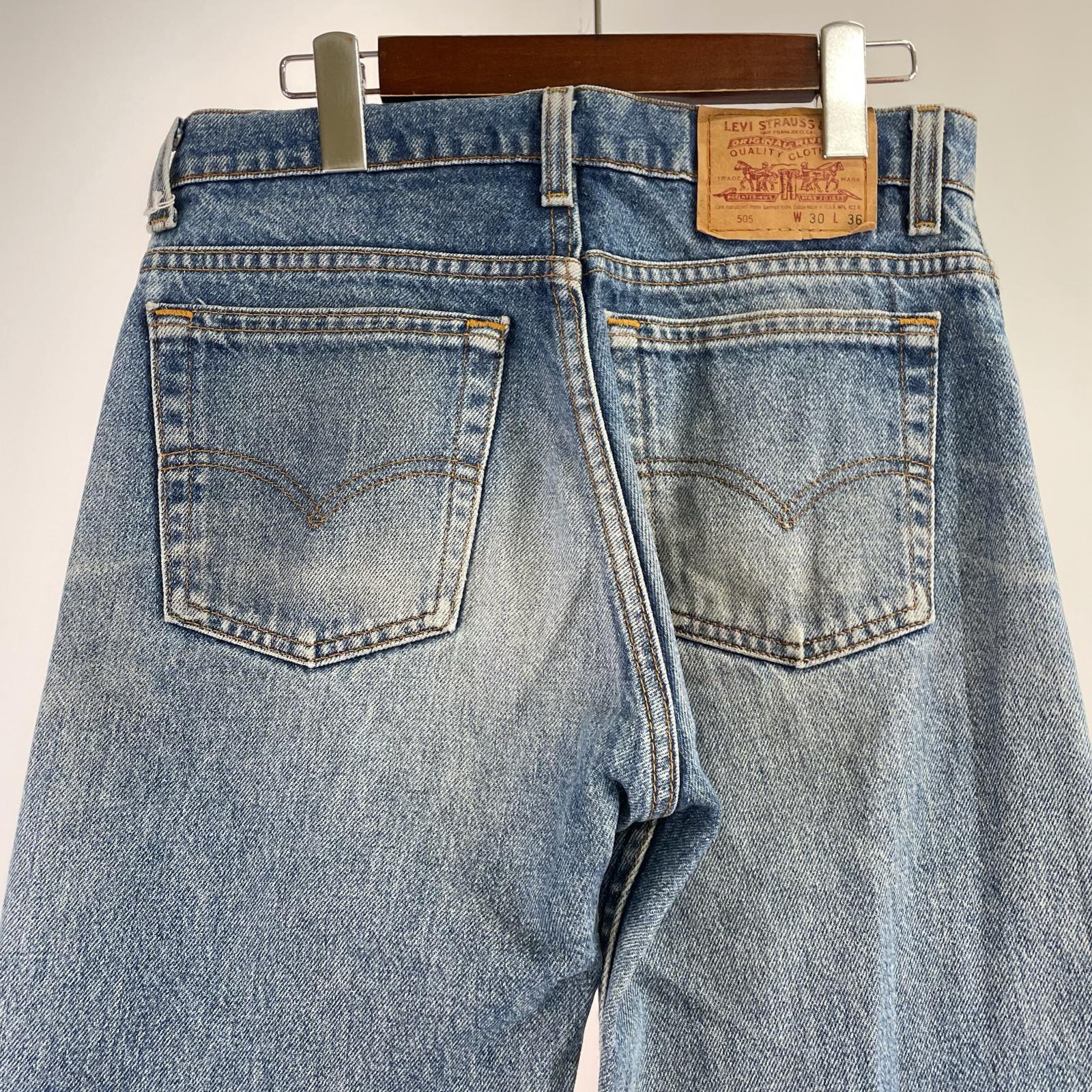 デニムパンツ 90s/USA製 ブルー