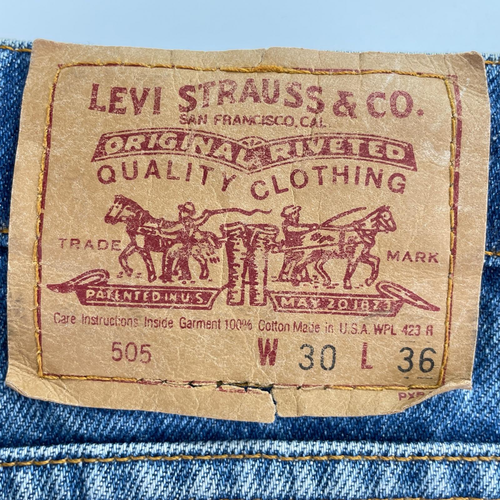 デニムパンツ 90s/USA製 ブルー