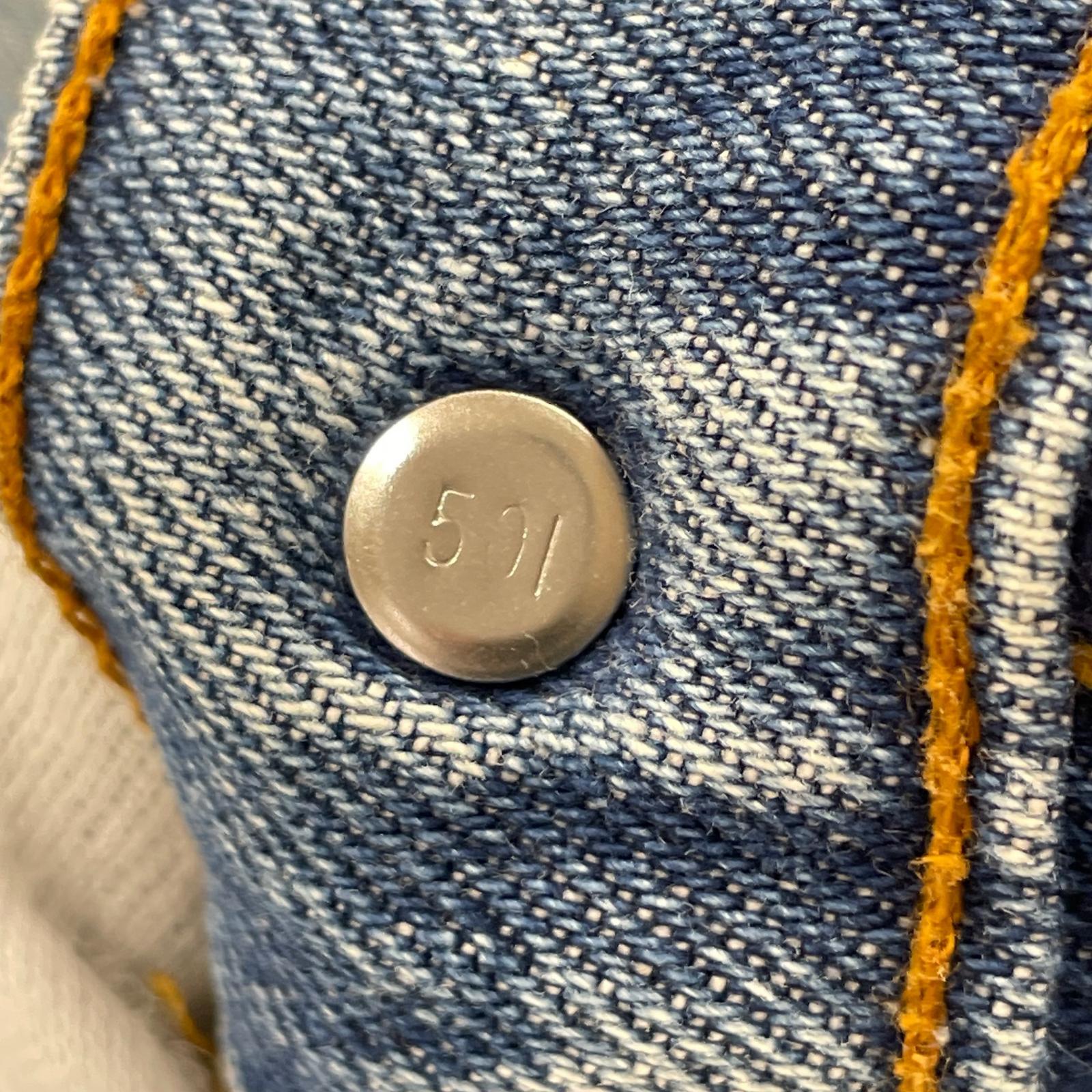 デニムパンツ 90s/USA製 ブルー