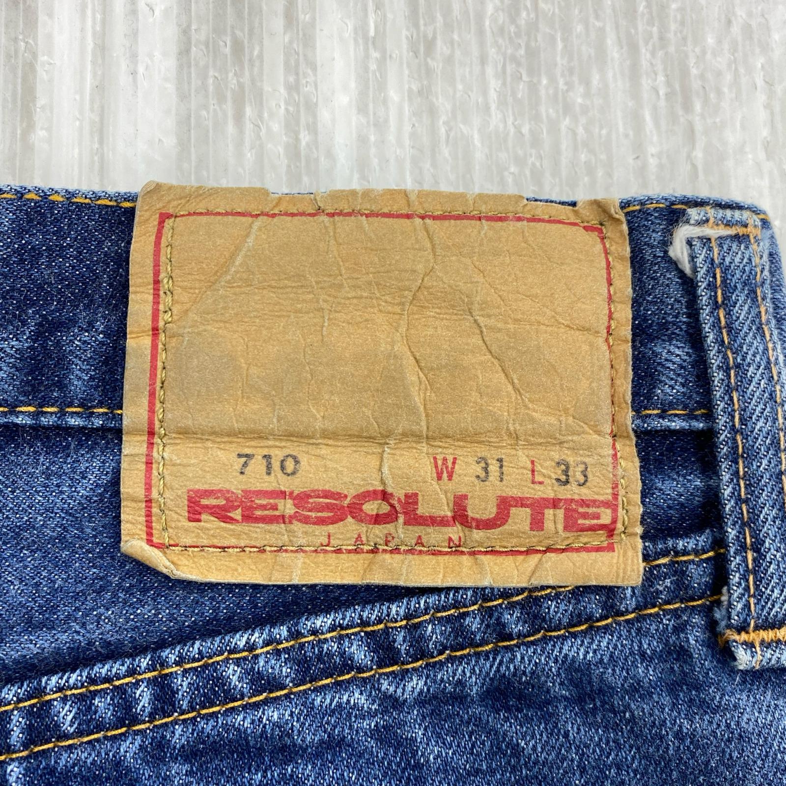 デニムパンツ RESOLUTE 710 インディゴ(31)