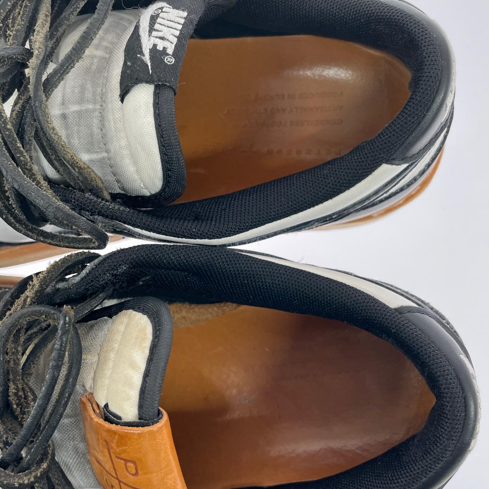 スニーカー PETERSON STOOP VISED NIKE DUNK リメイクスニーカー 42 27cm (US9 UK8 1/2 EU44) ブラック