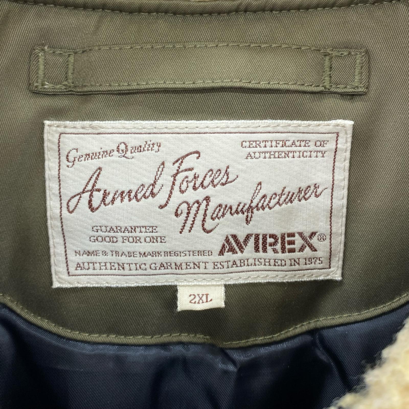 ジャケット PADDING B-3 AAF JACKET カーキ