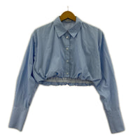 長袖シャツ ベアトップセットバルーンシャツ ONE BLU フリー