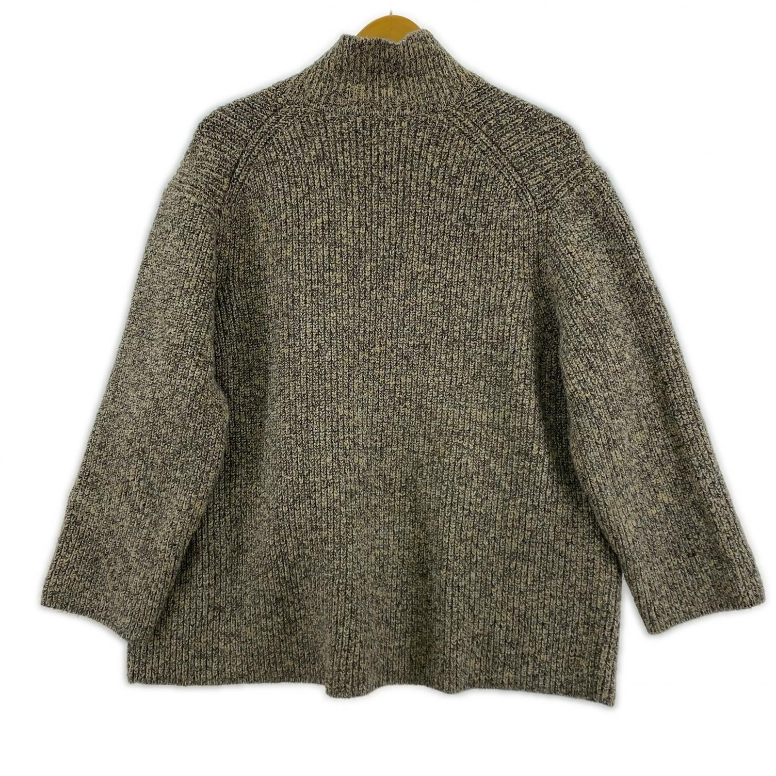 ジャケット ニットジャケットONE BRW ブラウン