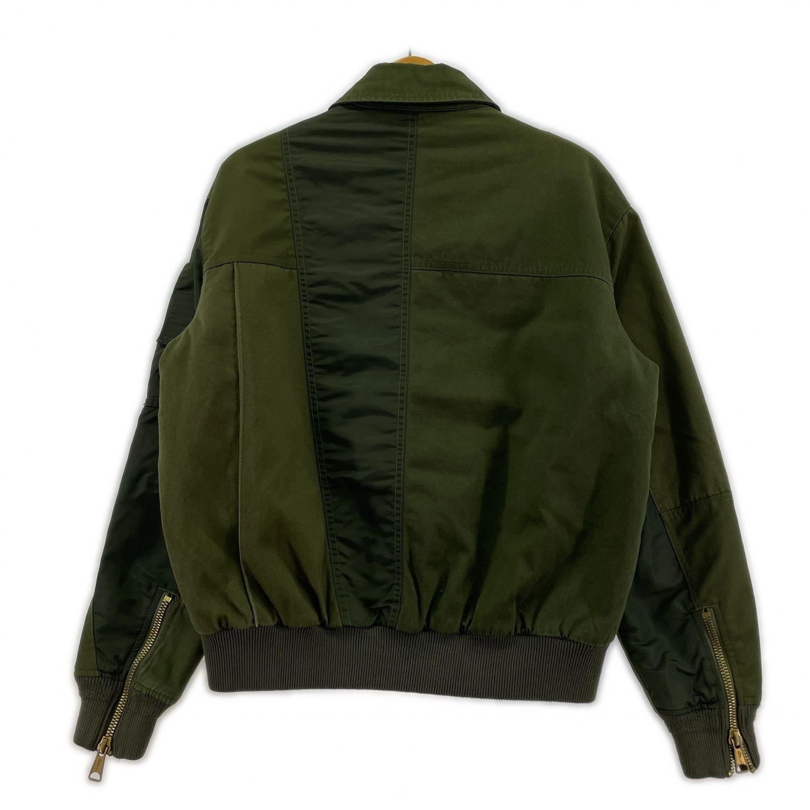 ブルゾン DIESEL J-BASTYAN ボンバージャケット MA-1 A02682 オリーブ (S) S