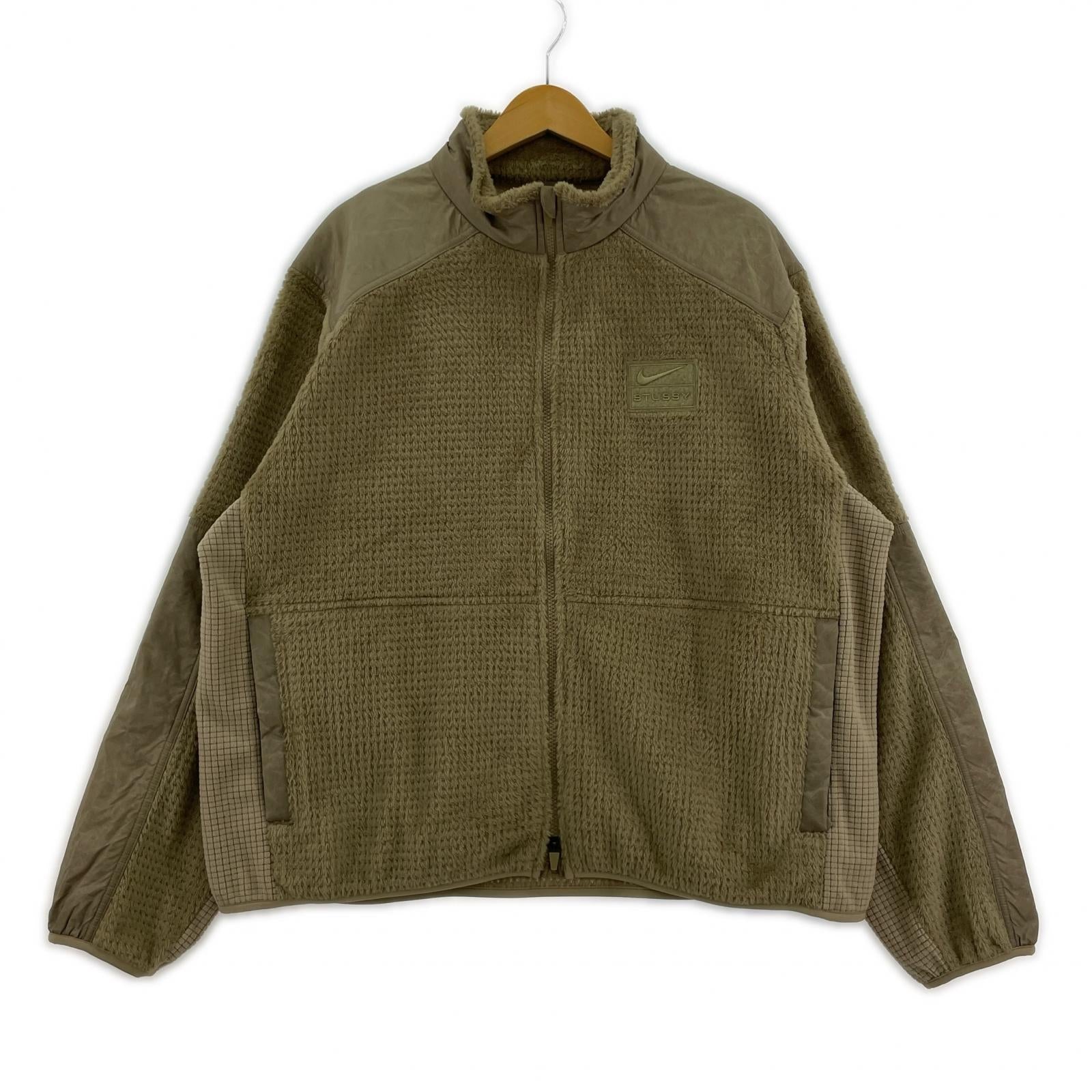 ジャケット ×STUSSY FULL ZIP FLEECE XL HQ8524-223 ブラウン