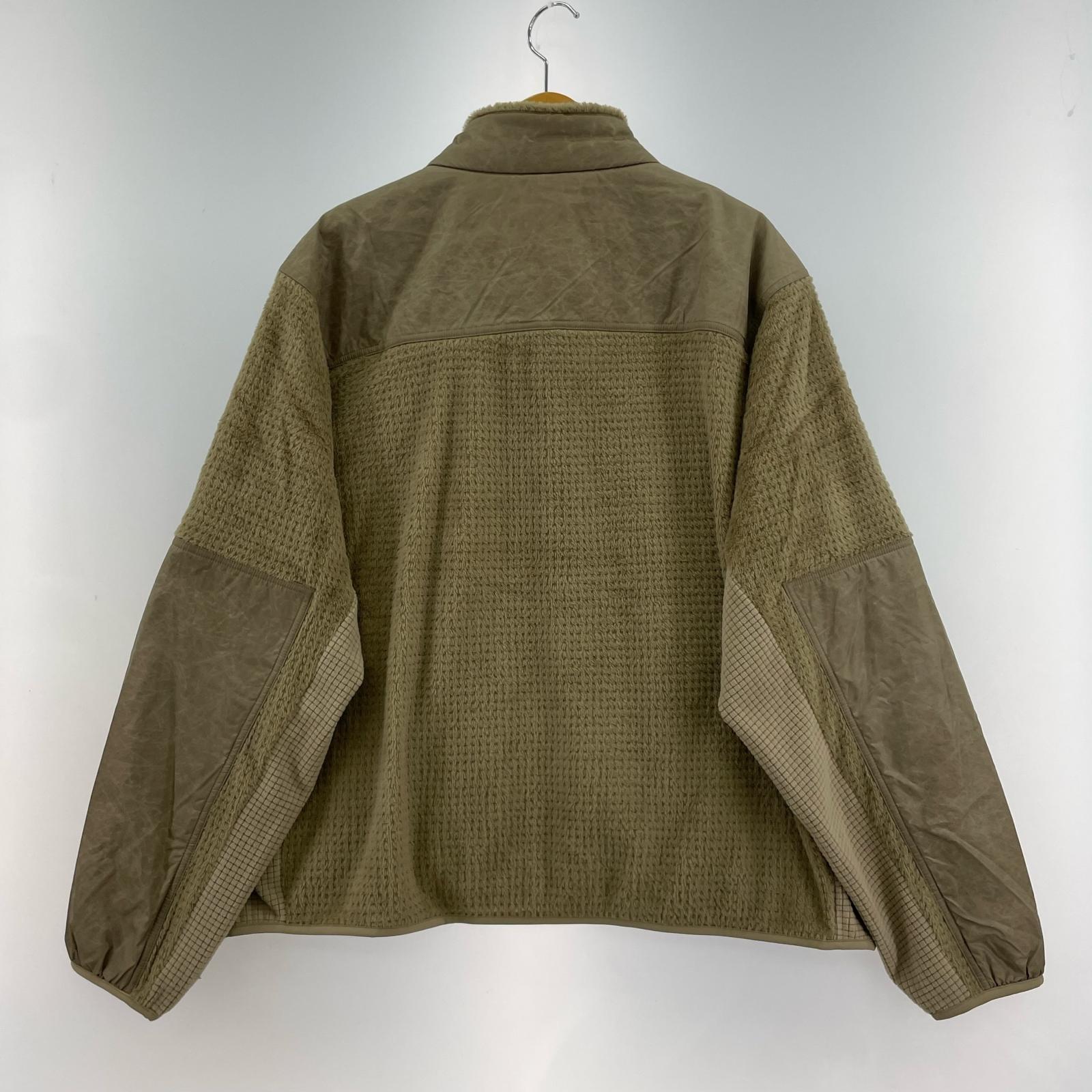ジャケット ×STUSSY FULL ZIP FLEECE XL HQ8524-223 ブラウン
