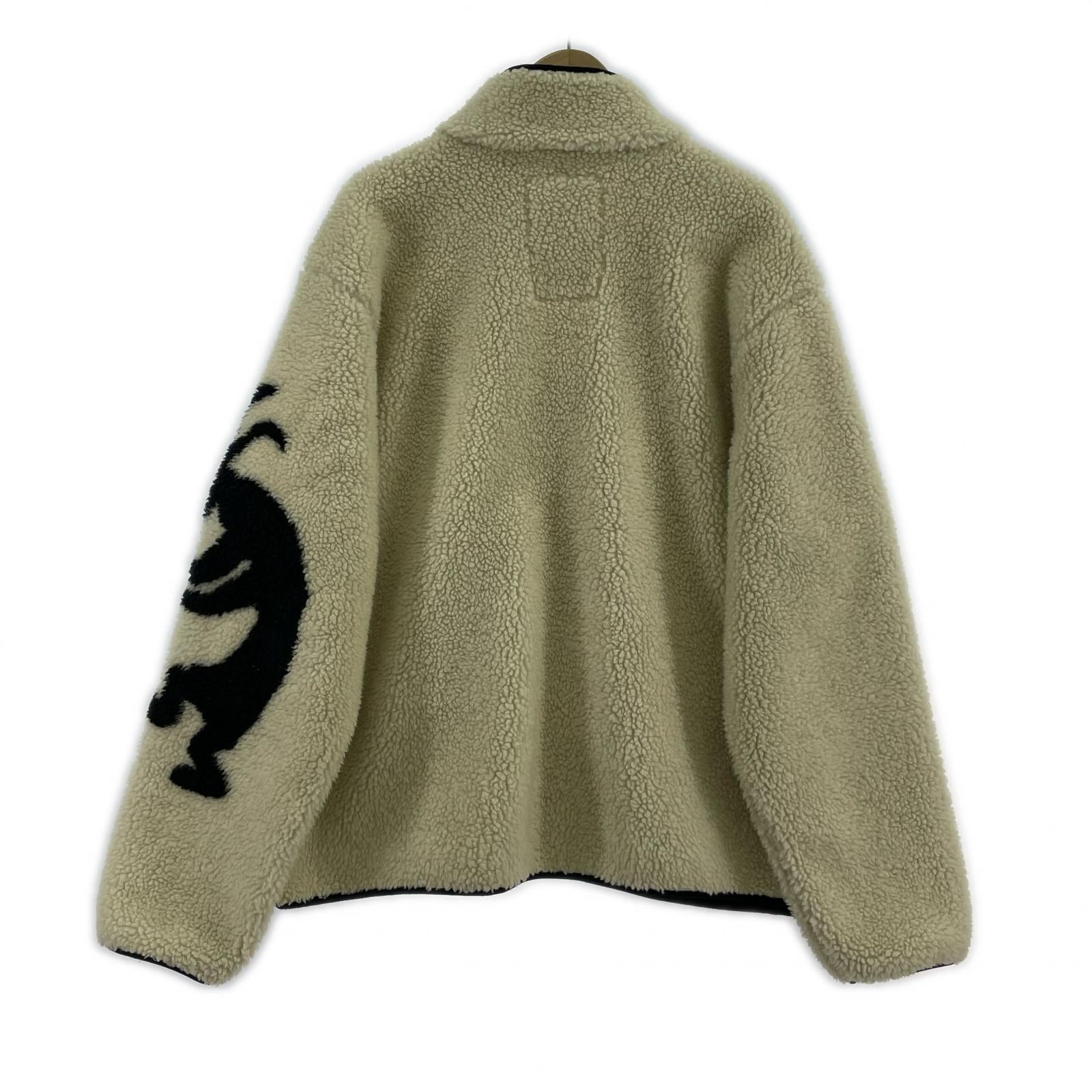 ジャケット LQQK STUDIO KOKOPELLI FLEECE フリースジャケット L アイボリー L