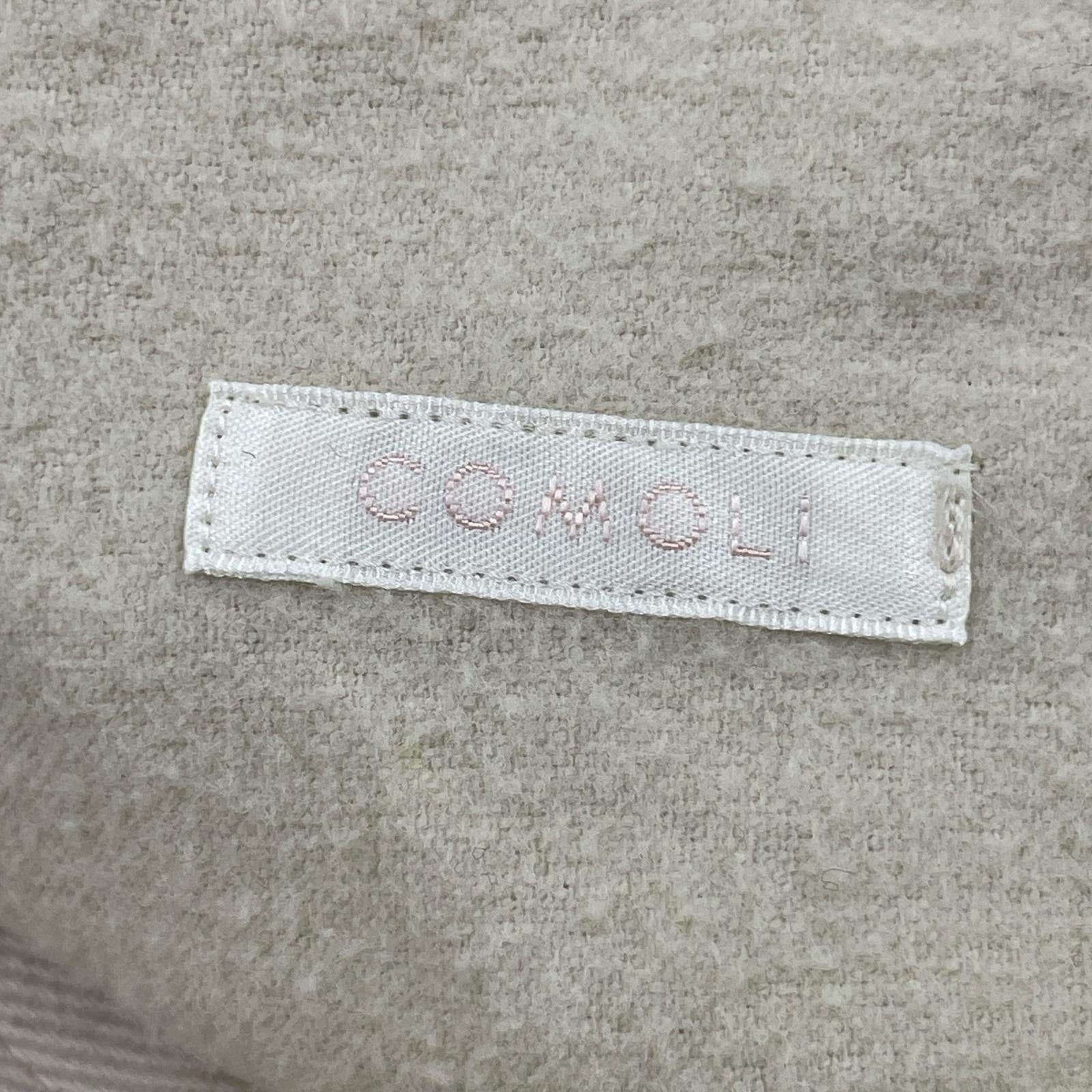 ジャケット COMOLI 25AW コットンツイル ジップショート ジャケット 3 ホワイト