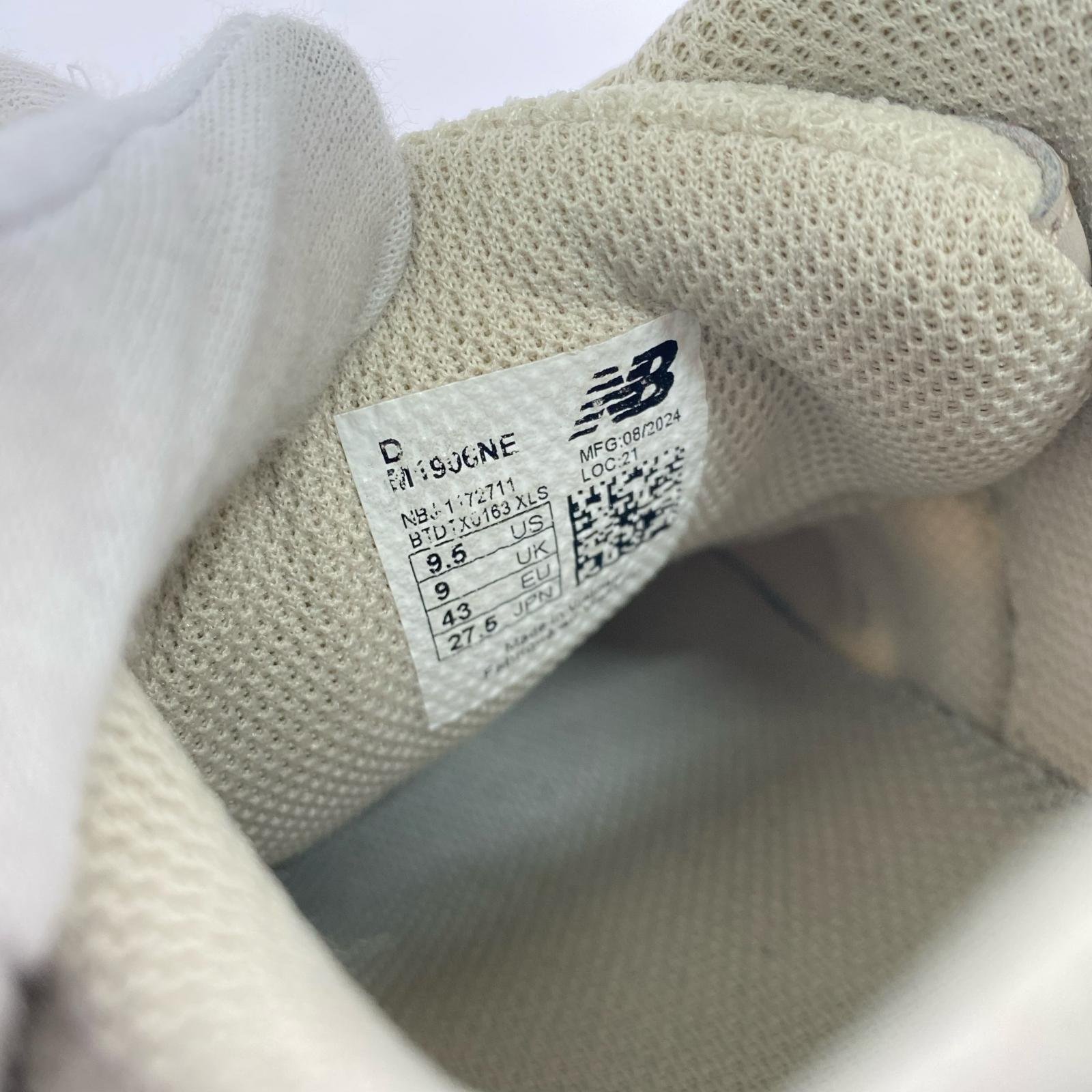スニーカー NEW BALANCE M1906NE 白×緑 (27.5) 27.5cm (US9 1/2 UK9 EU45)