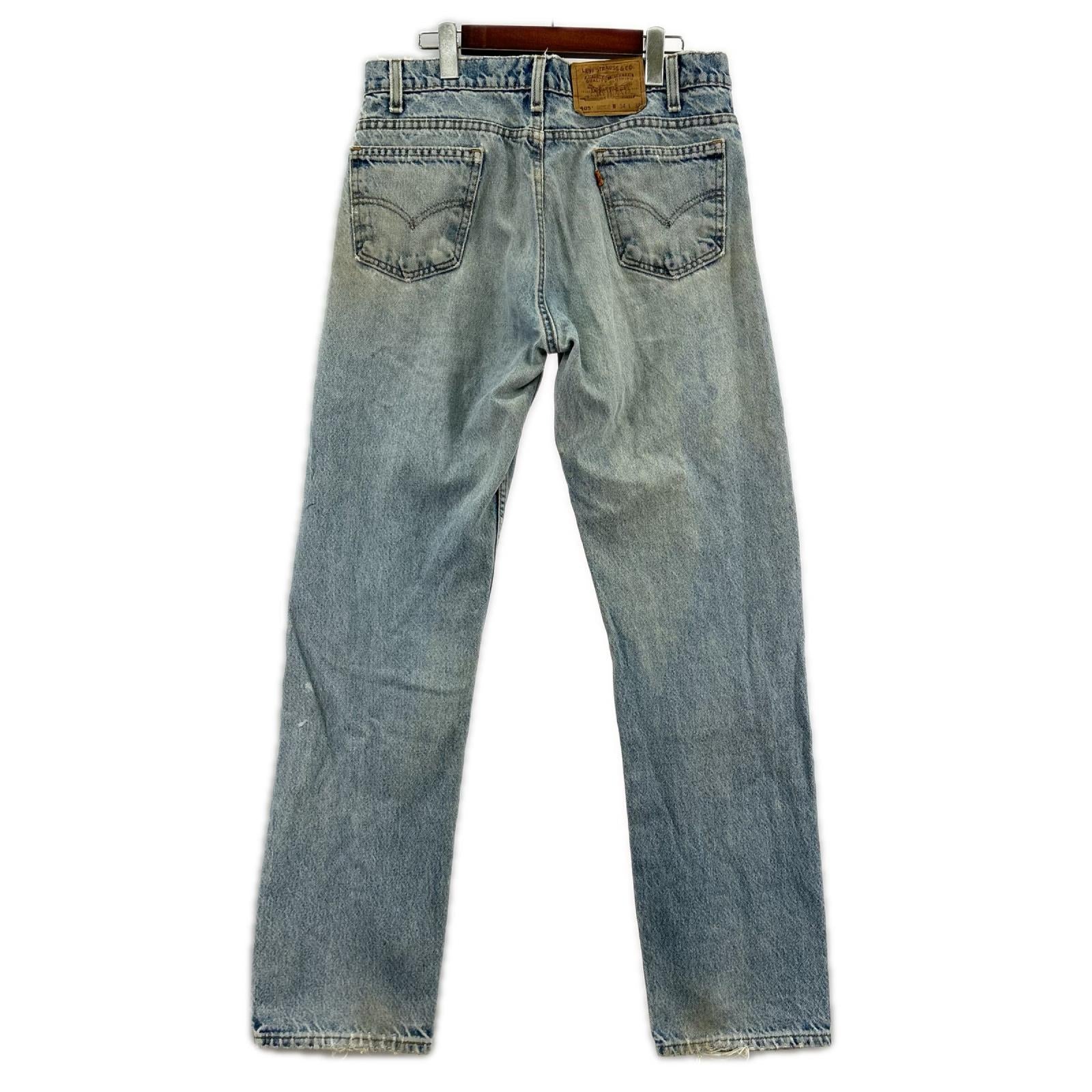 デニムパンツ Levi's デニムパンツ 505 ボタン裏554 (W34L32) 34 ブルー
