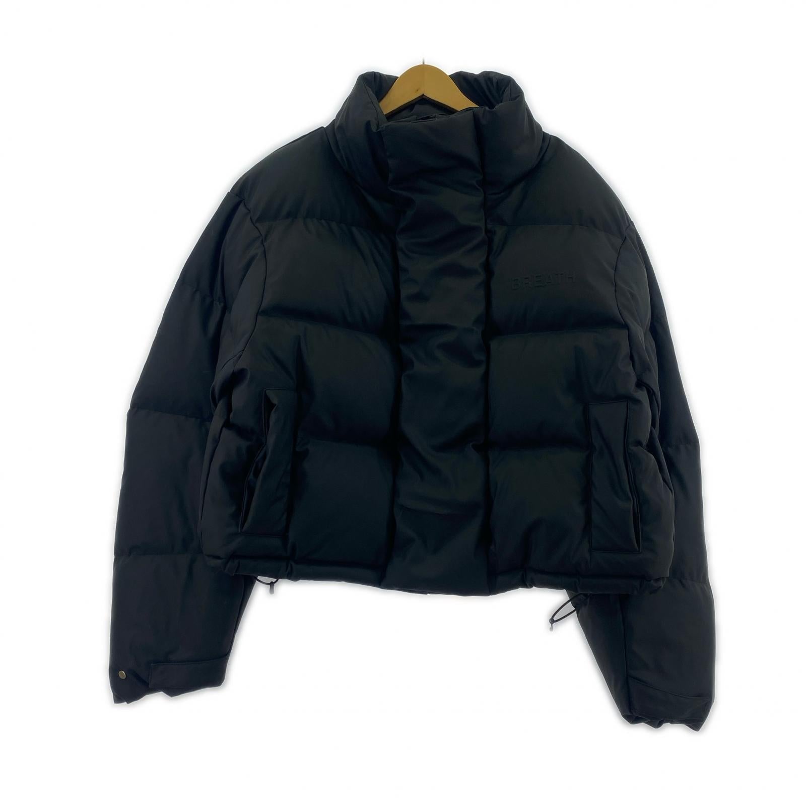 ジャケット BREATH MATTE BLACK SHORT DOWN M ブラック