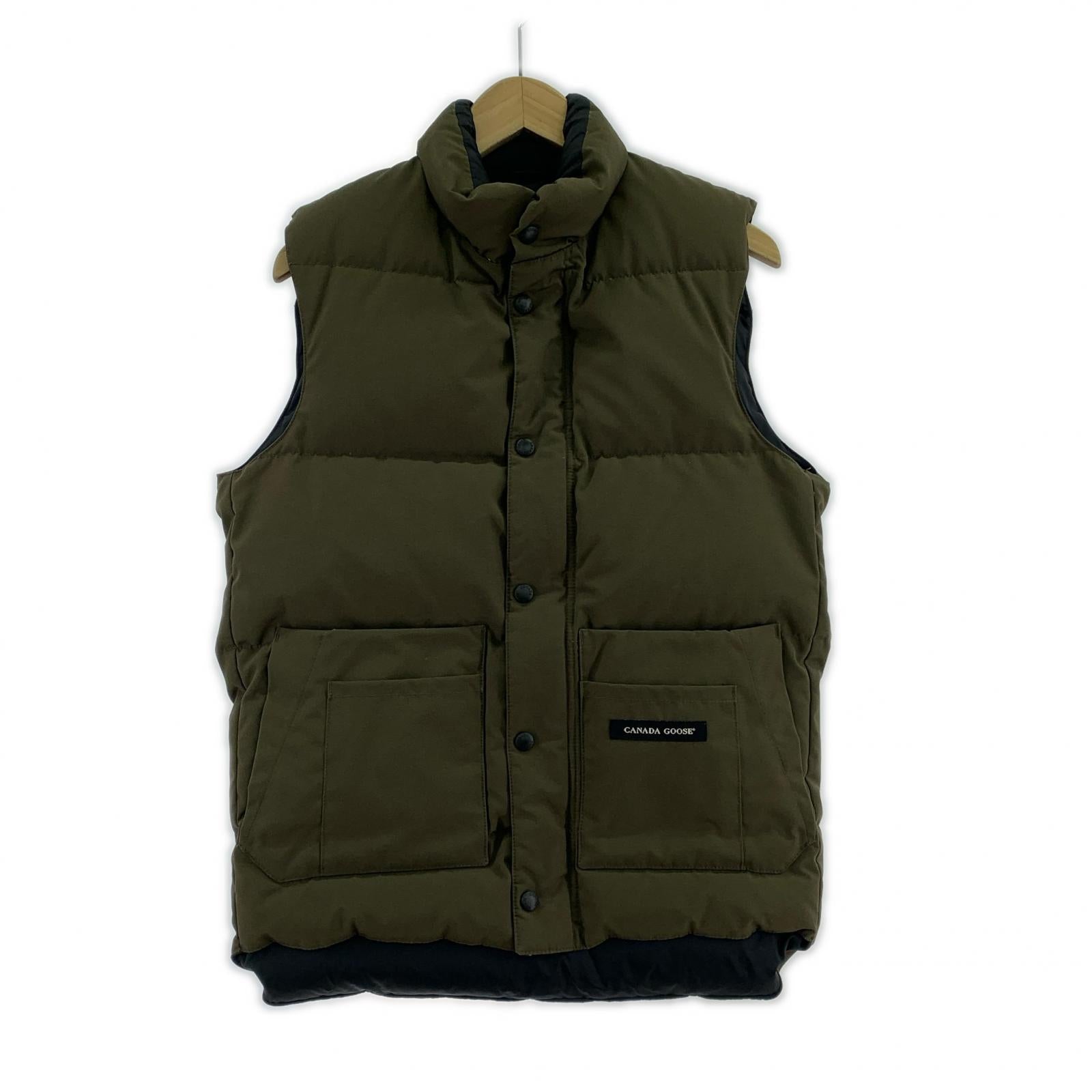 ダウンベスト WINDSOR VEST (XS) カーキ カーキ