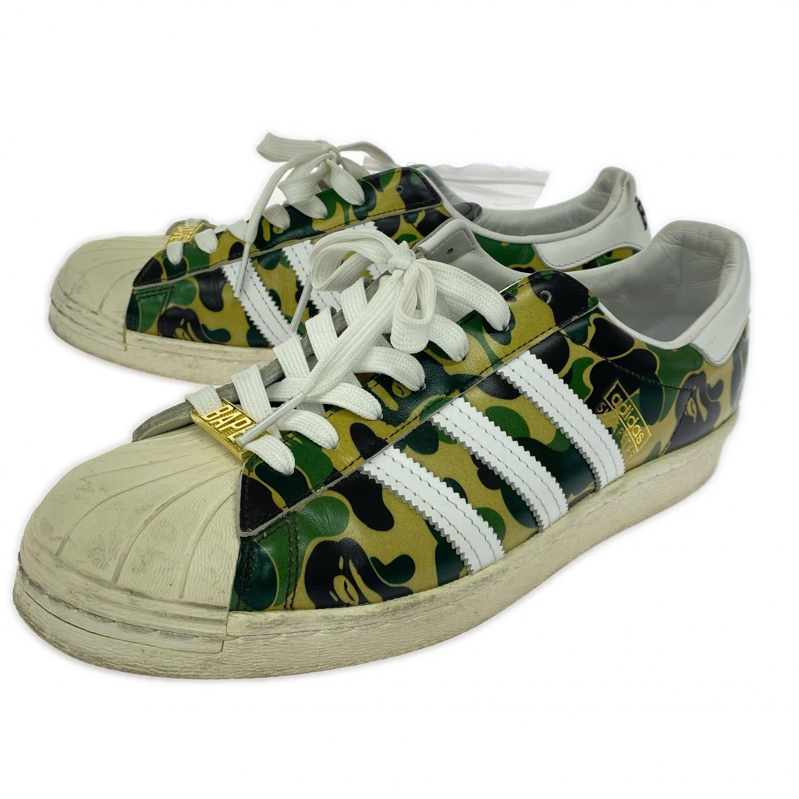 スニーカー ×adidas SUPERSTAR80s BAPE 28cm 28cm (US10 UK9 1/2 EU46)