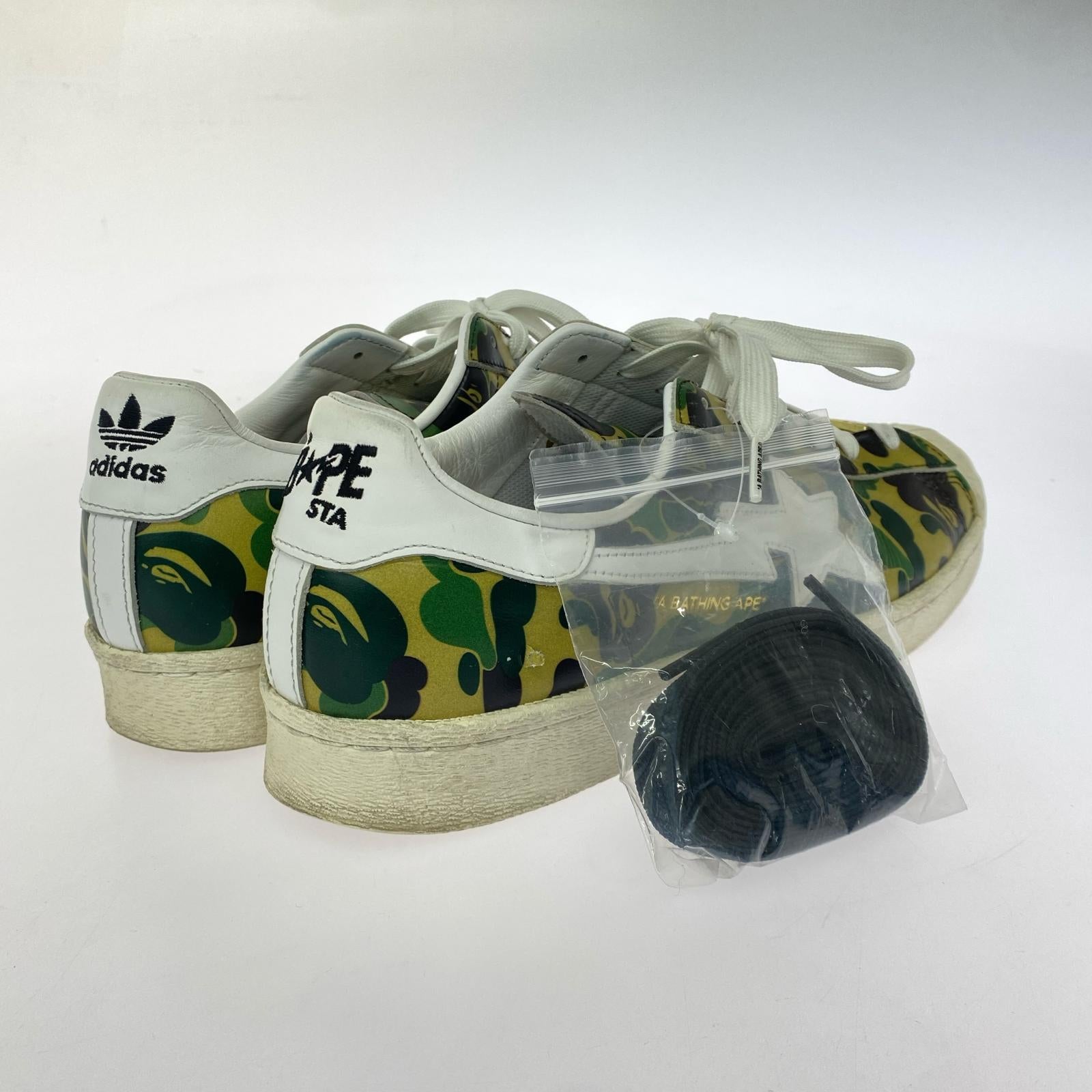 スニーカー ×adidas SUPERSTAR80s BAPE 28cm 28cm (US10 UK9 1/2 EU46)