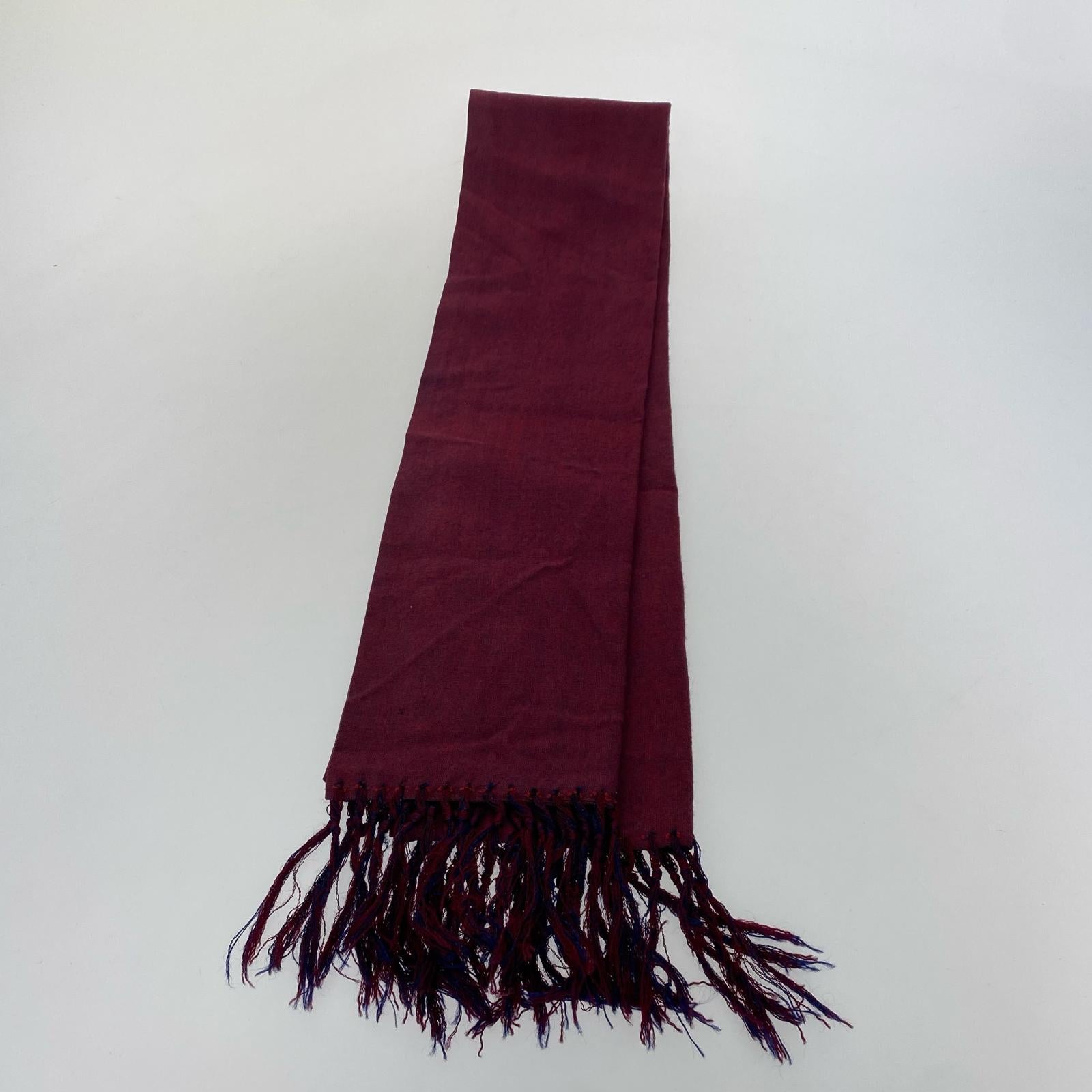 その他アクセサリー TOOTAL SCARF シルク スカーフ 赤 レッド