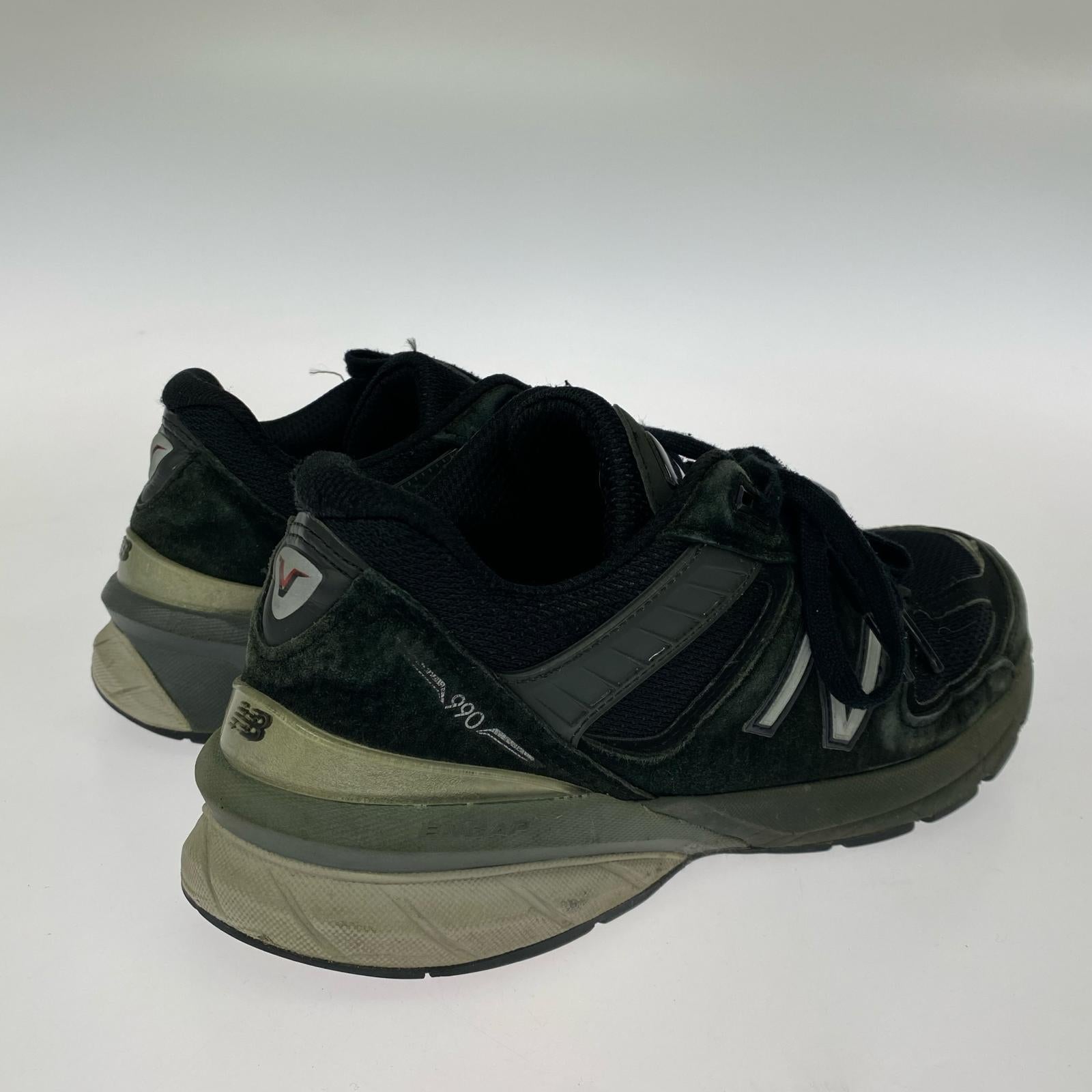 スニーカー 990V5 USA製 ブラック ブラック